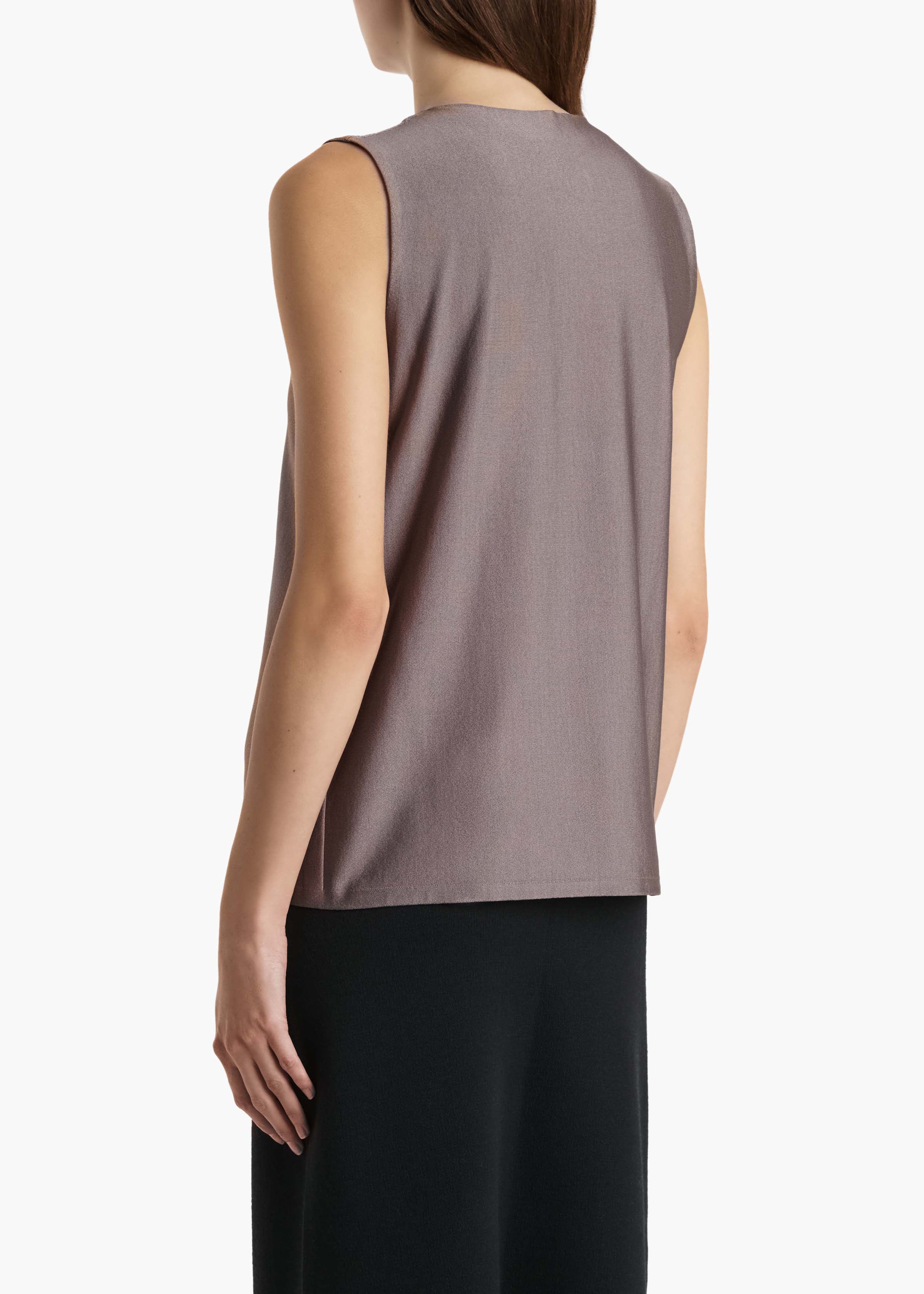 Khaite - Tora Top in Titanium - Image 4