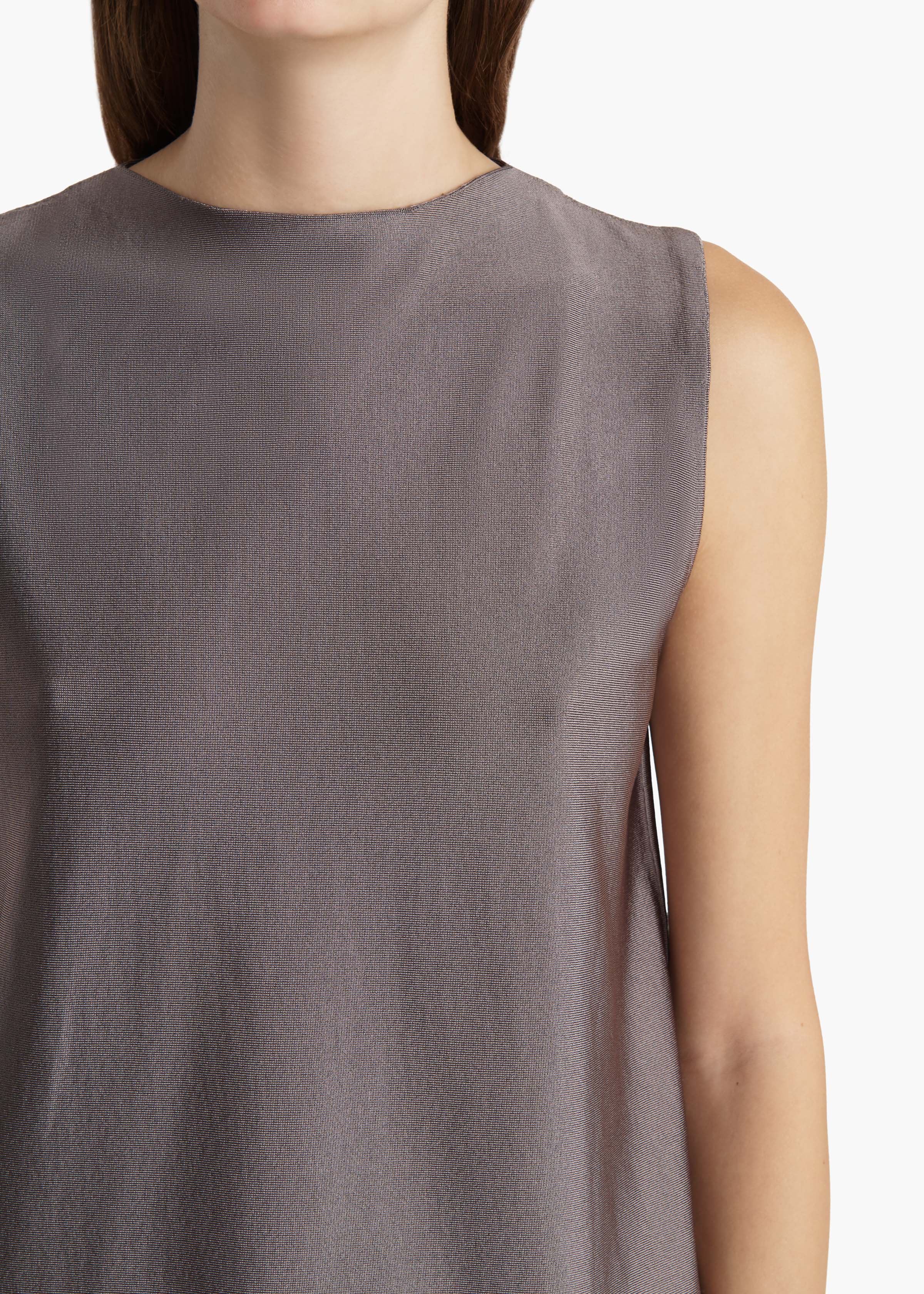 Khaite - Tora Top in Titanium - Image 5