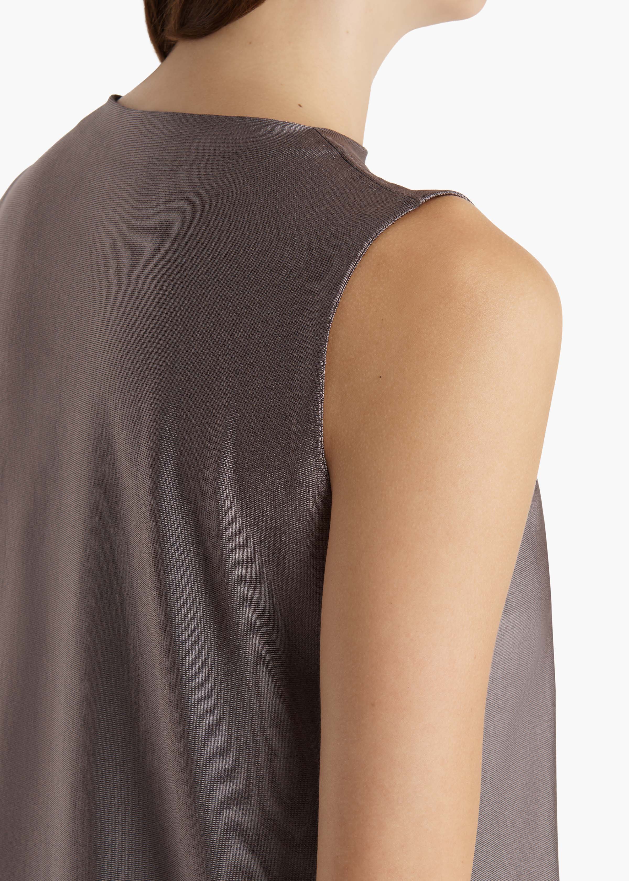 Khaite - Tora Top in Titanium - Image 6