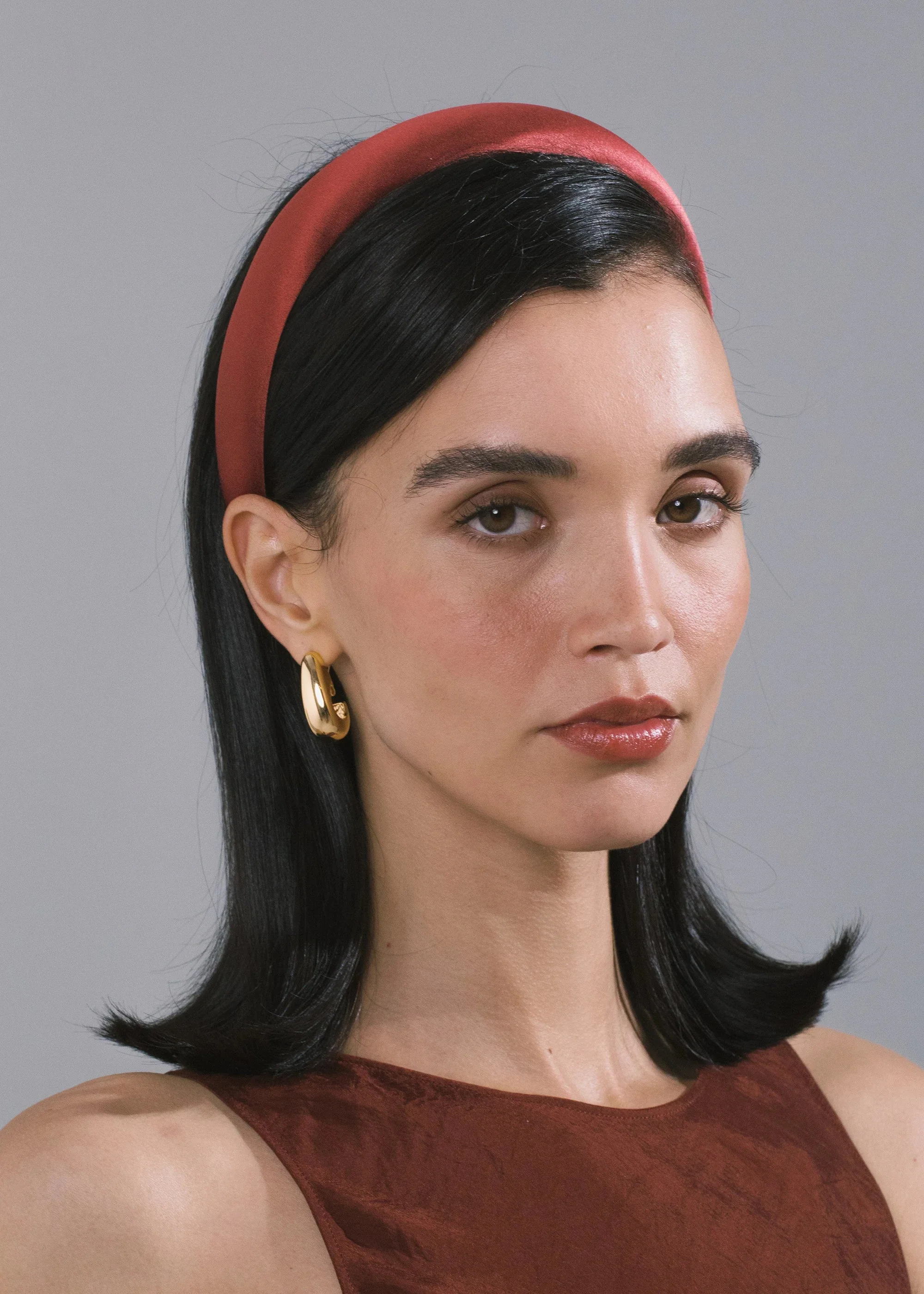 Jennifer Behr - Tori Headband in Satin - Image 2