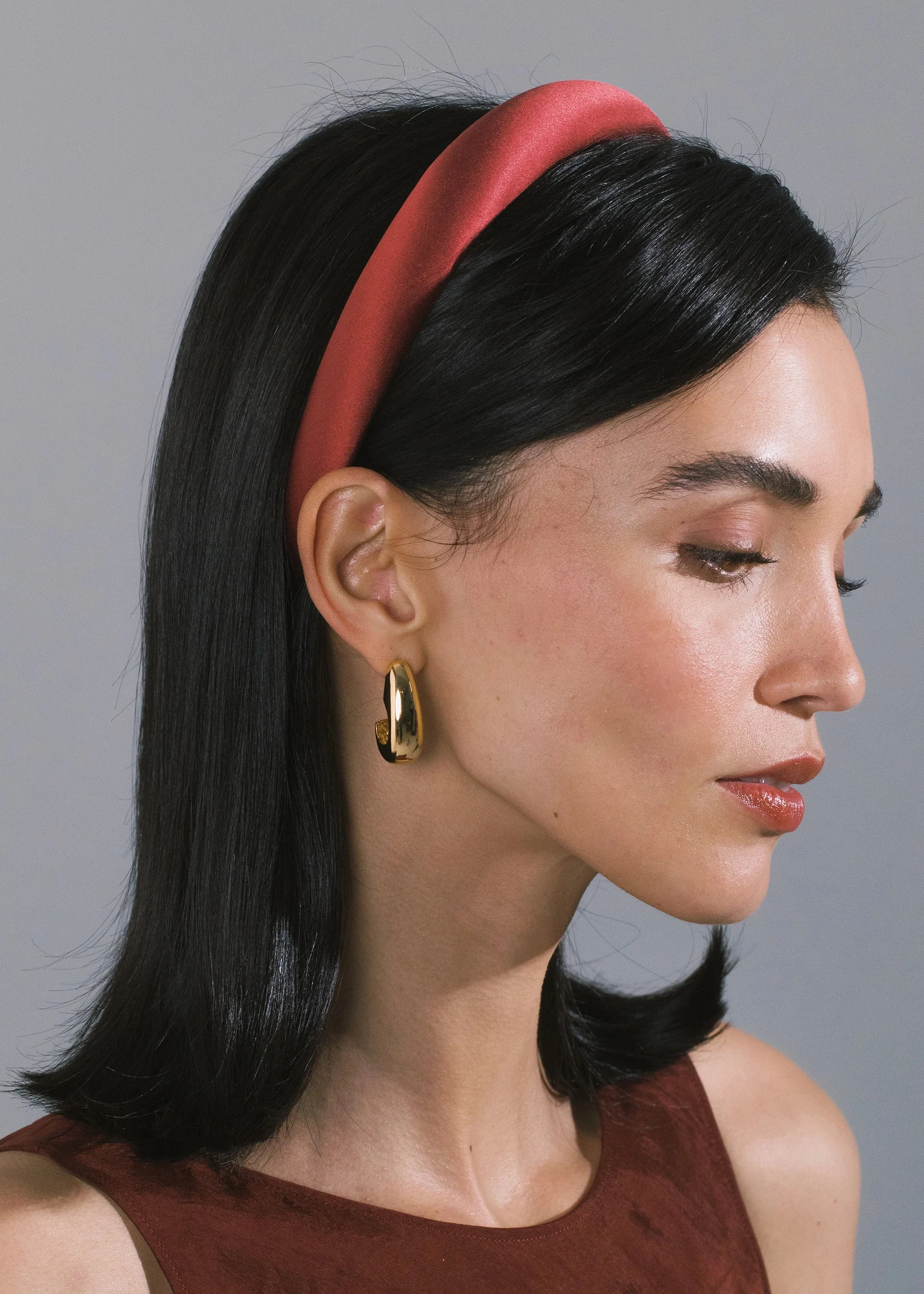 Jennifer Behr - Tori Headband in Satin - Image 4