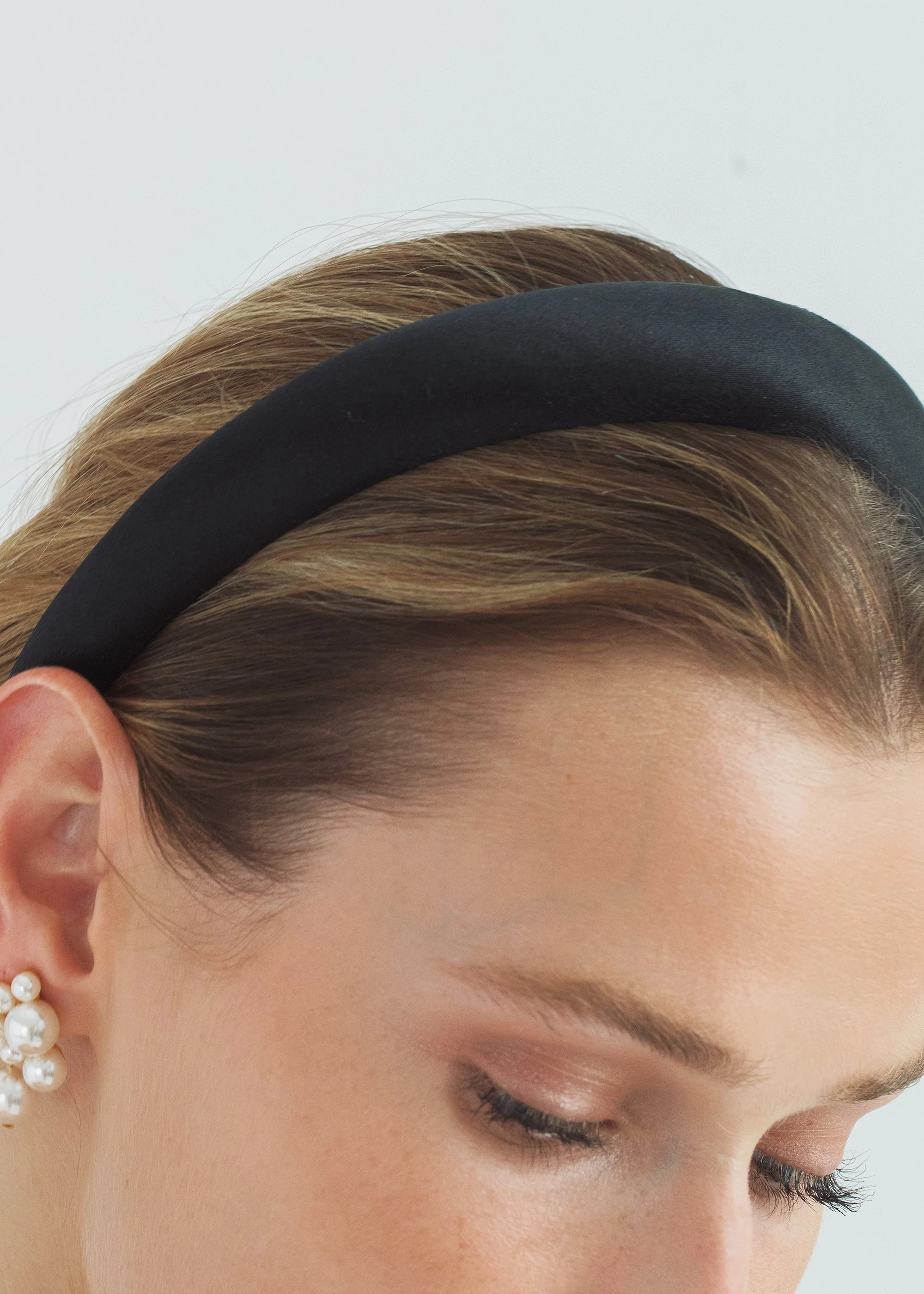 Jennifer Behr - Tori Headband in Satin - Image 3