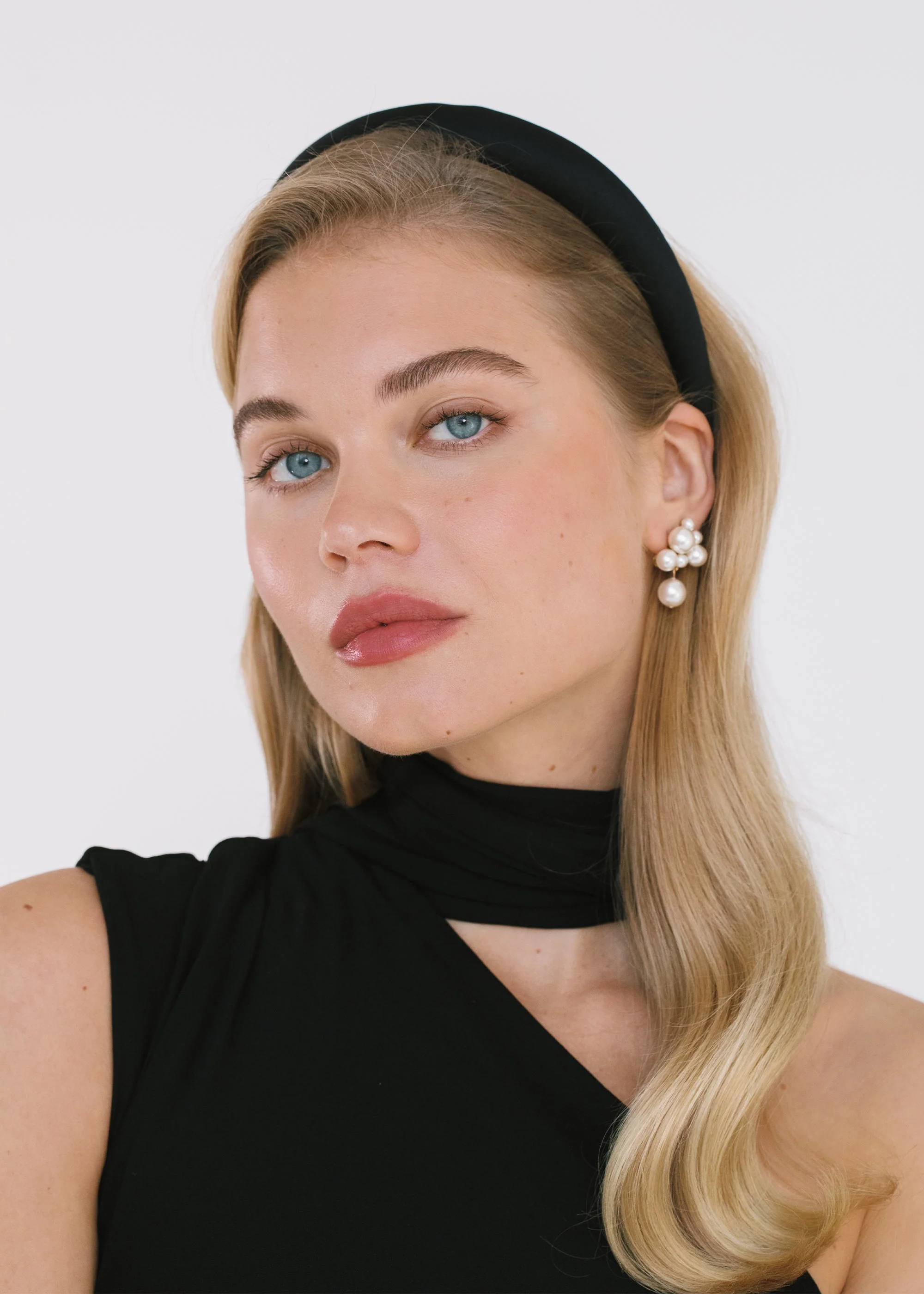 Jennifer Behr - Tori Headband in Satin - Image 4