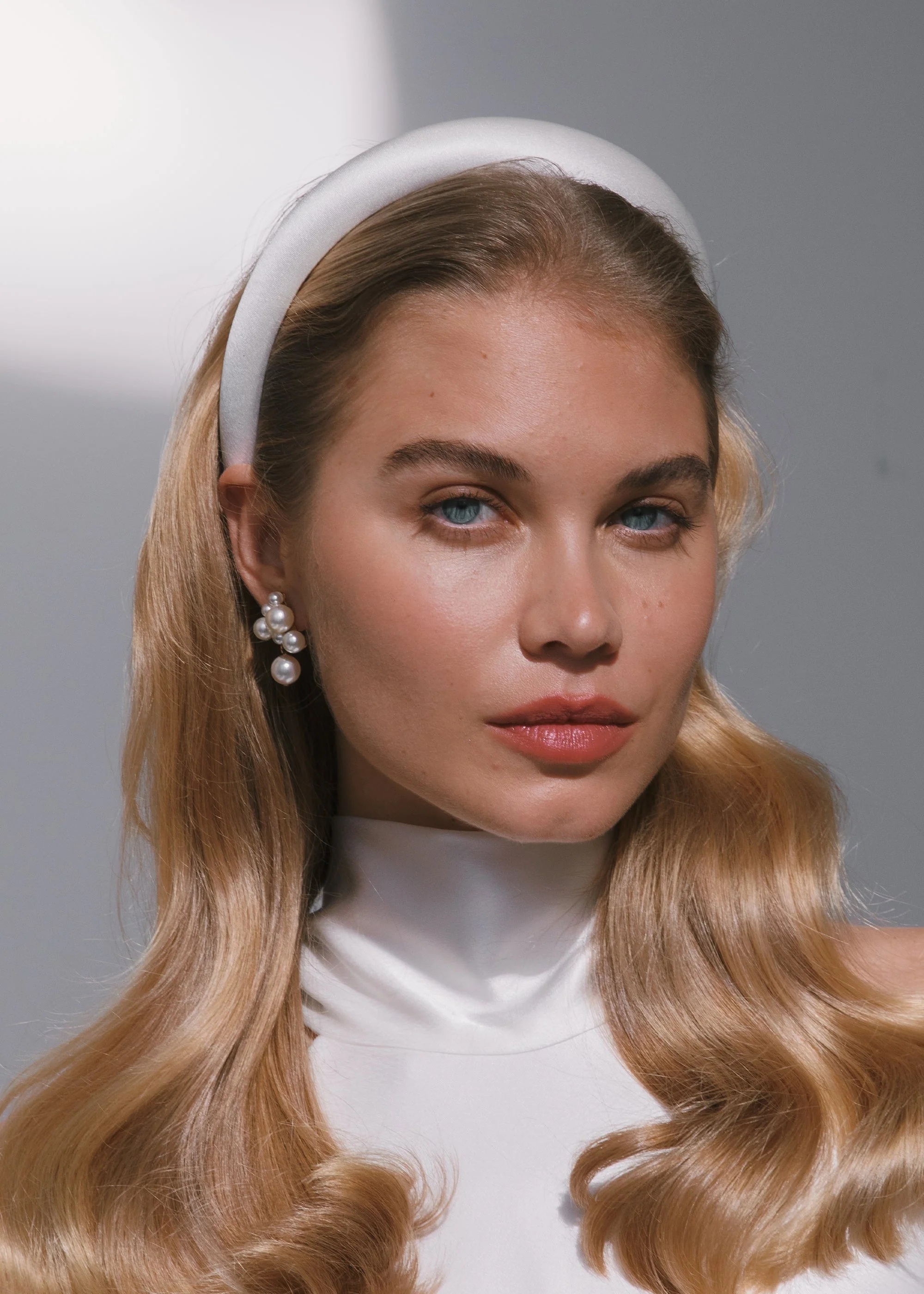 Jennifer Behr - Tori Headband in Satin - Image 4