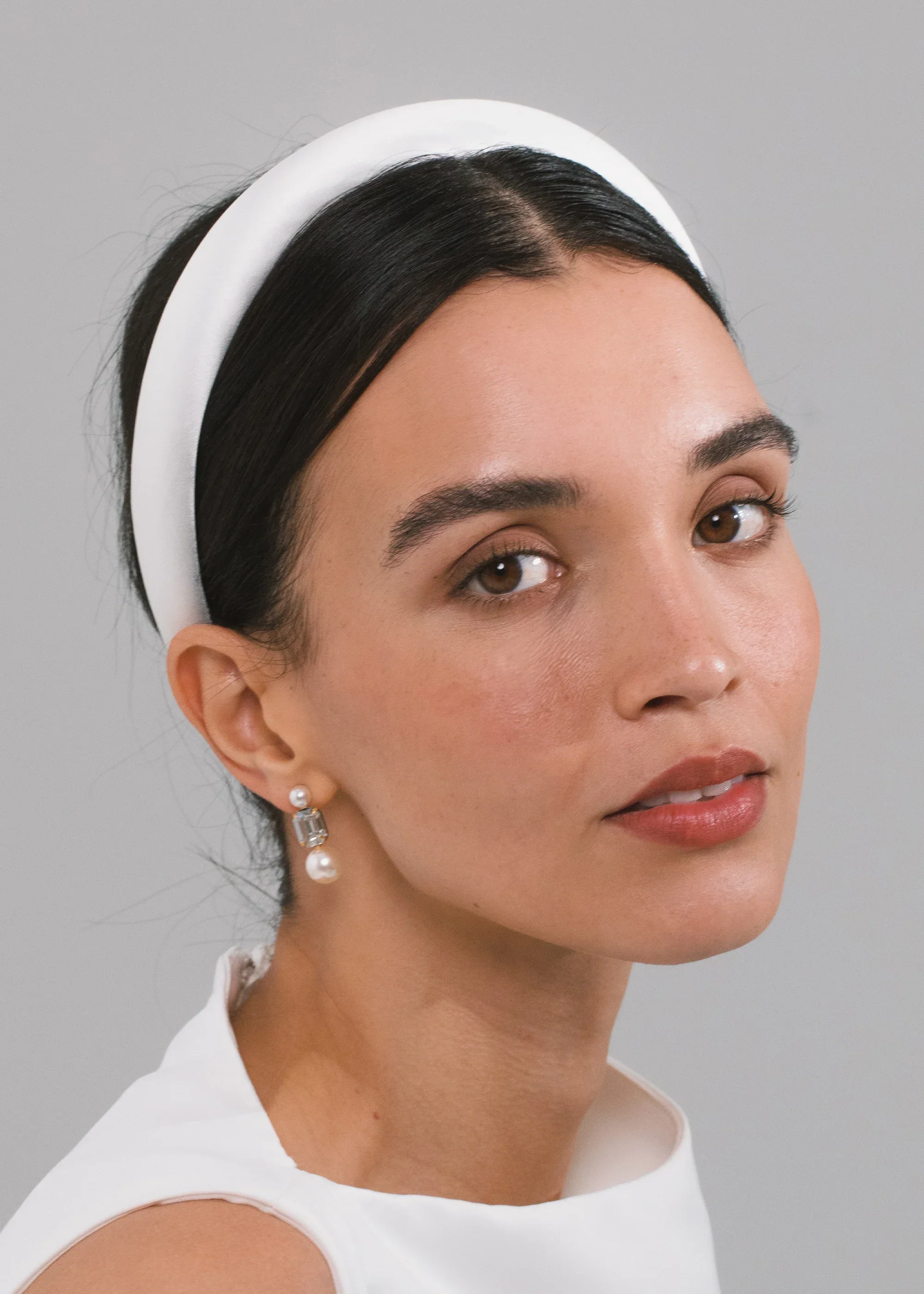 Jennifer Behr - Tori Headband in Satin - Image 5
