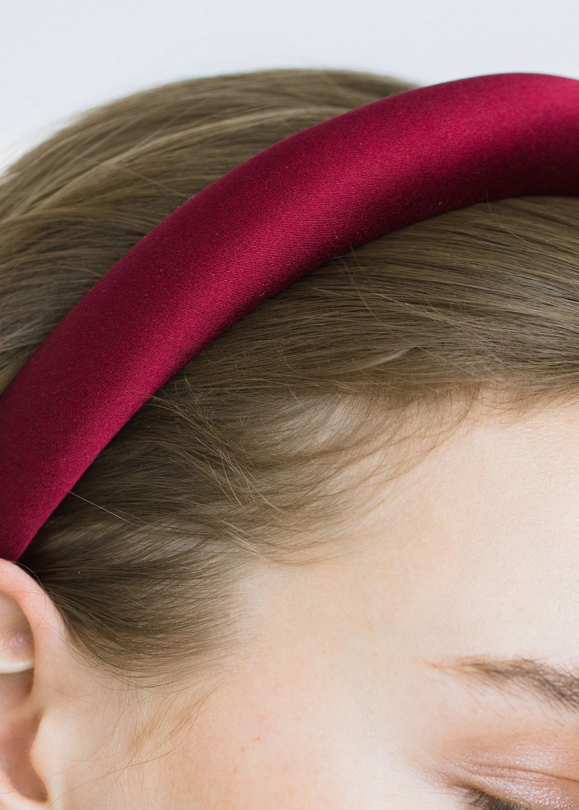 Jennifer Behr - Tori Headband in Satin - Image 3
