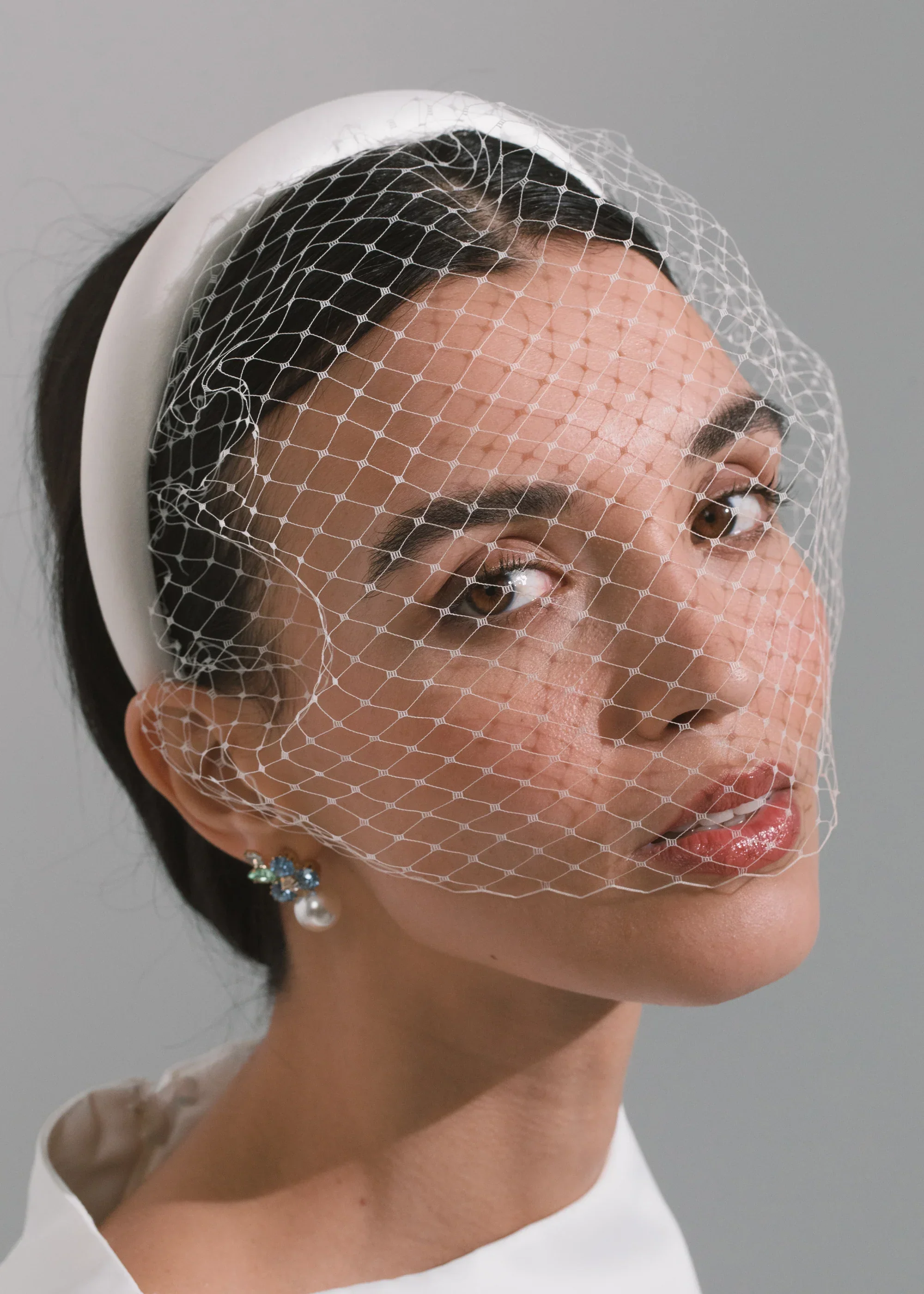 Jennifer Behr - Tori Voilette Headband - Image 4