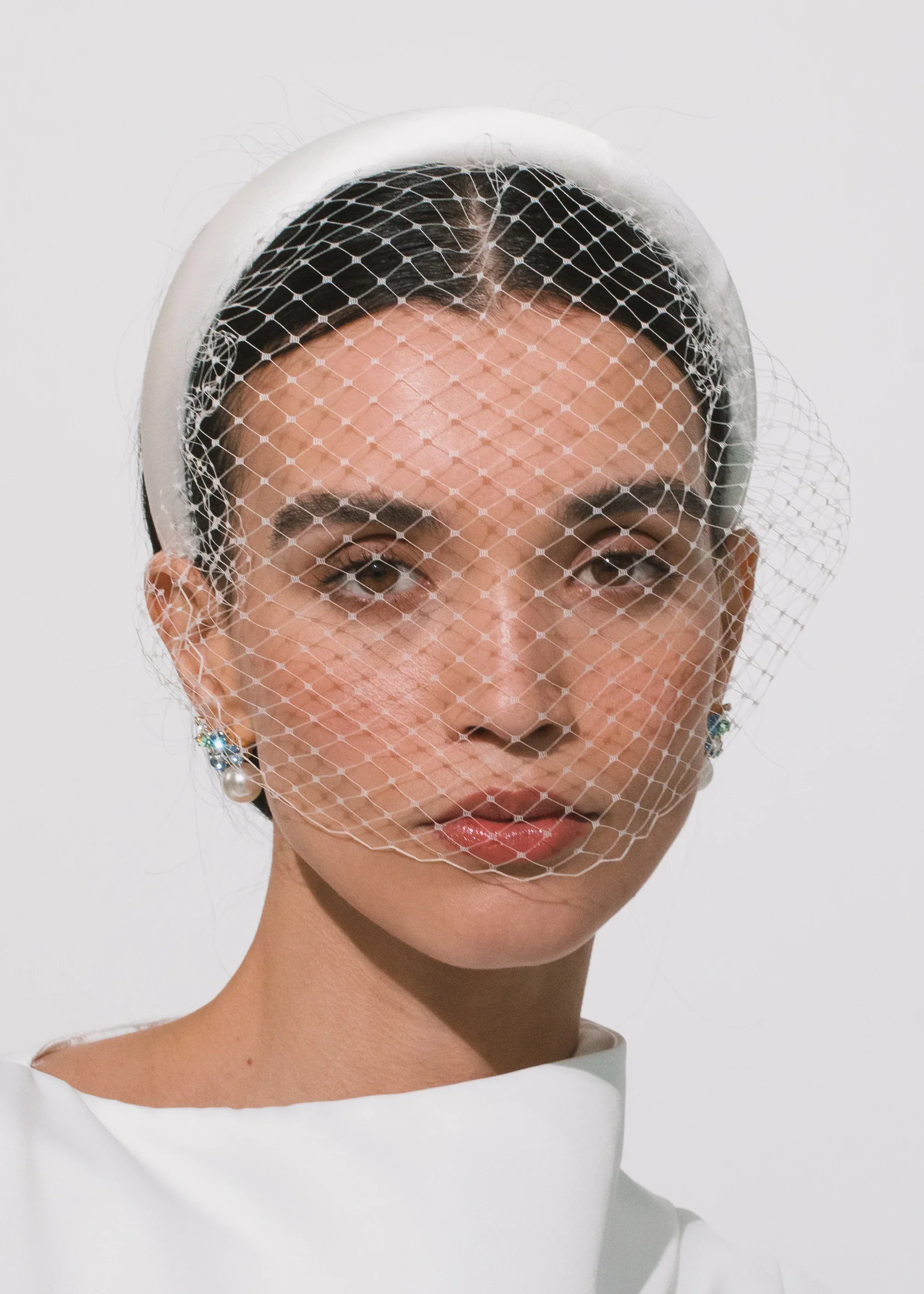 Jennifer Behr - Tori Voilette Headband - Image 6