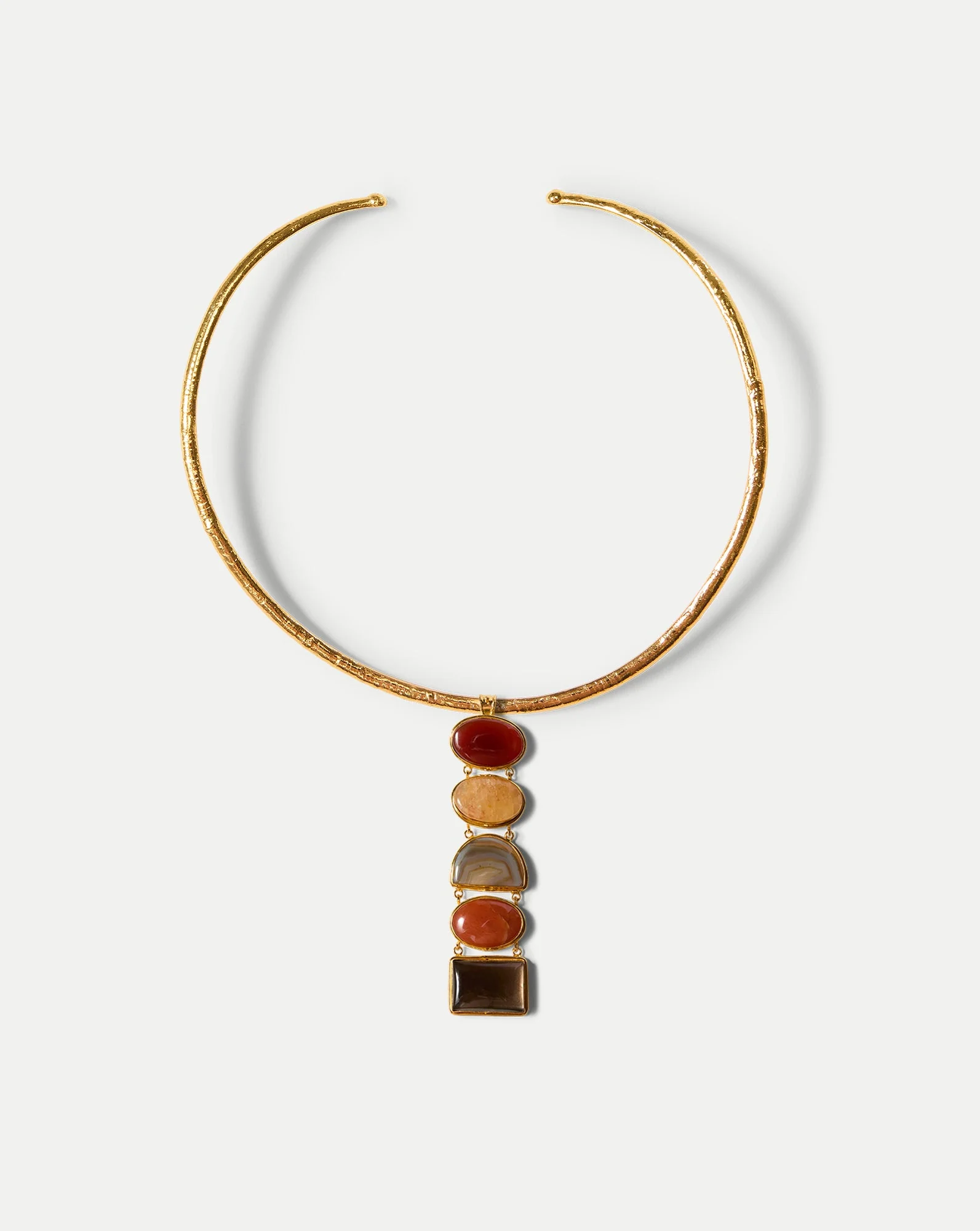 Veronica Beard - Torque Semi - Precious Stone Necklace