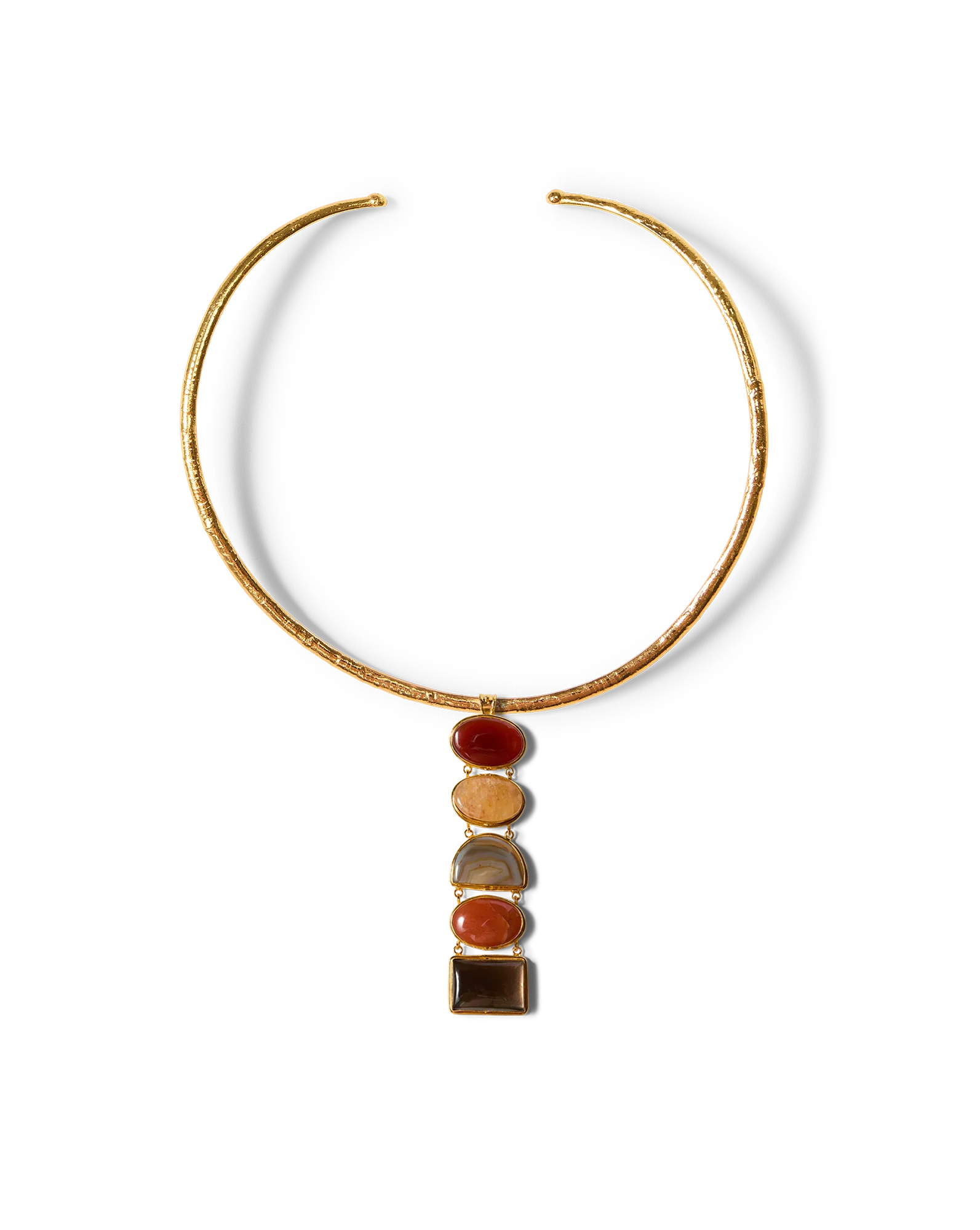 Veronica Beard - Torque Semi - Precious Stone Necklace - Image 6
