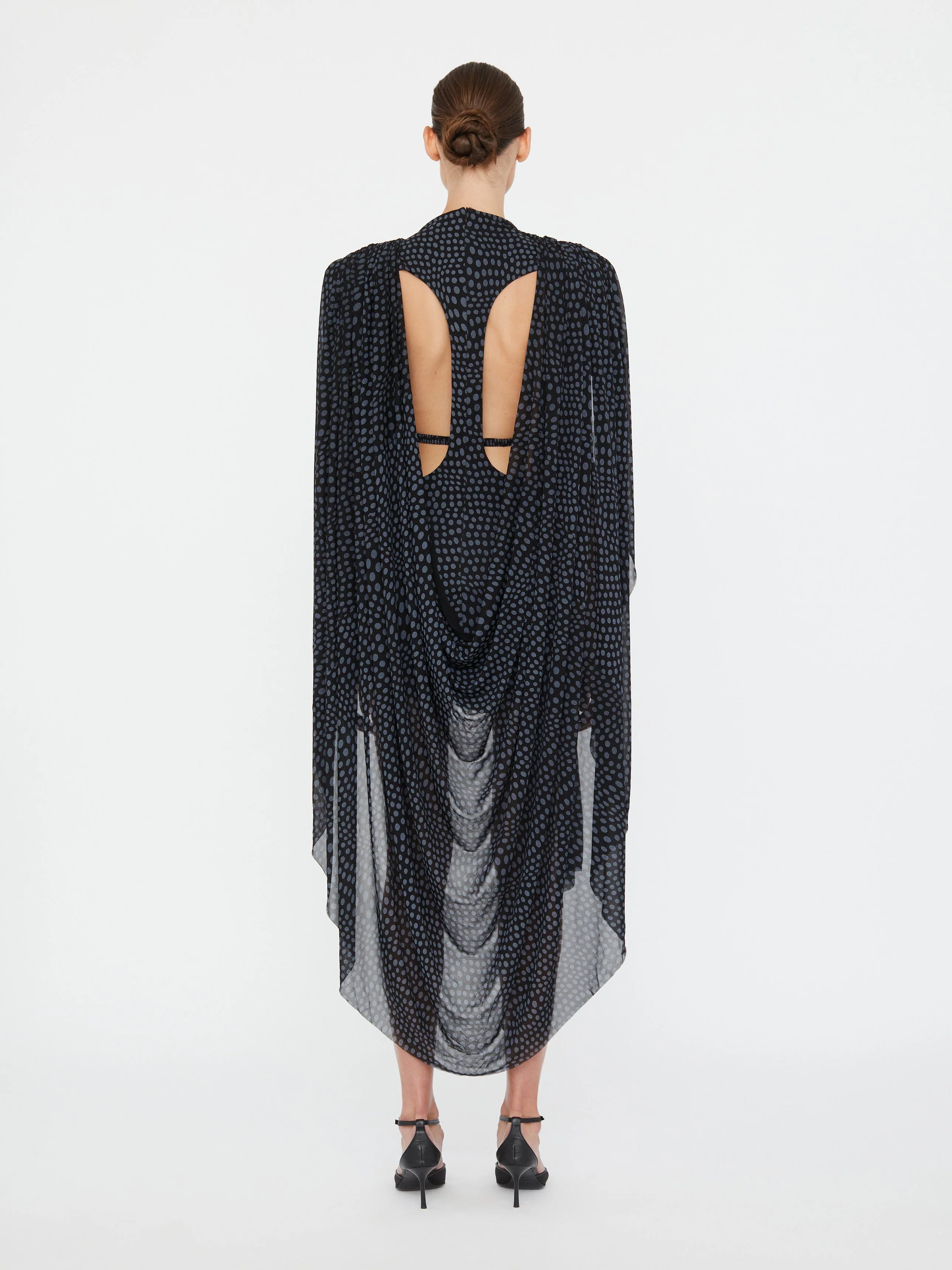 Christopher Esber - Torrent Draped Mini Dress - Image 4