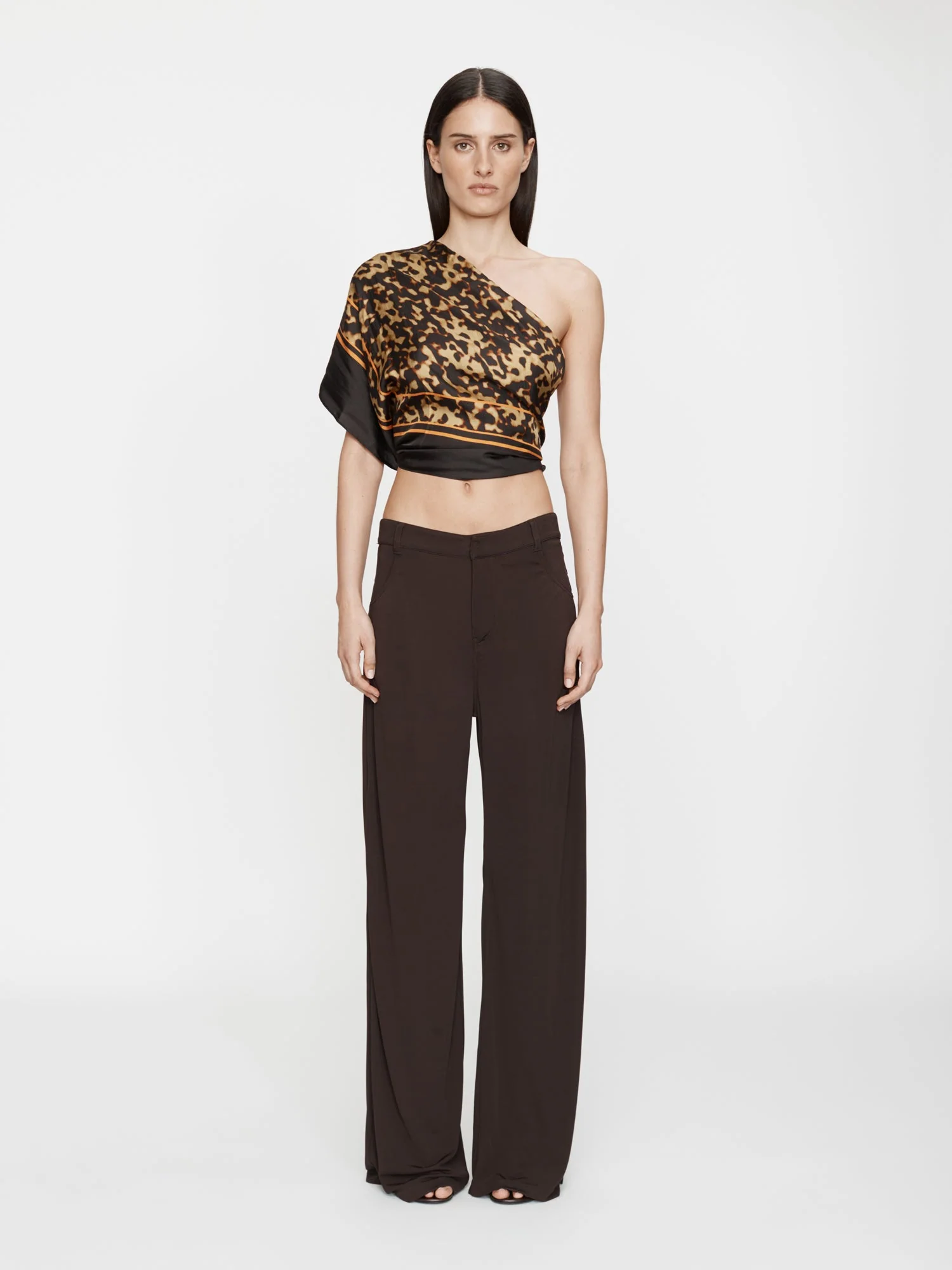 Christopher Esber - Tortoiseshell Silk Scarf - Image 4