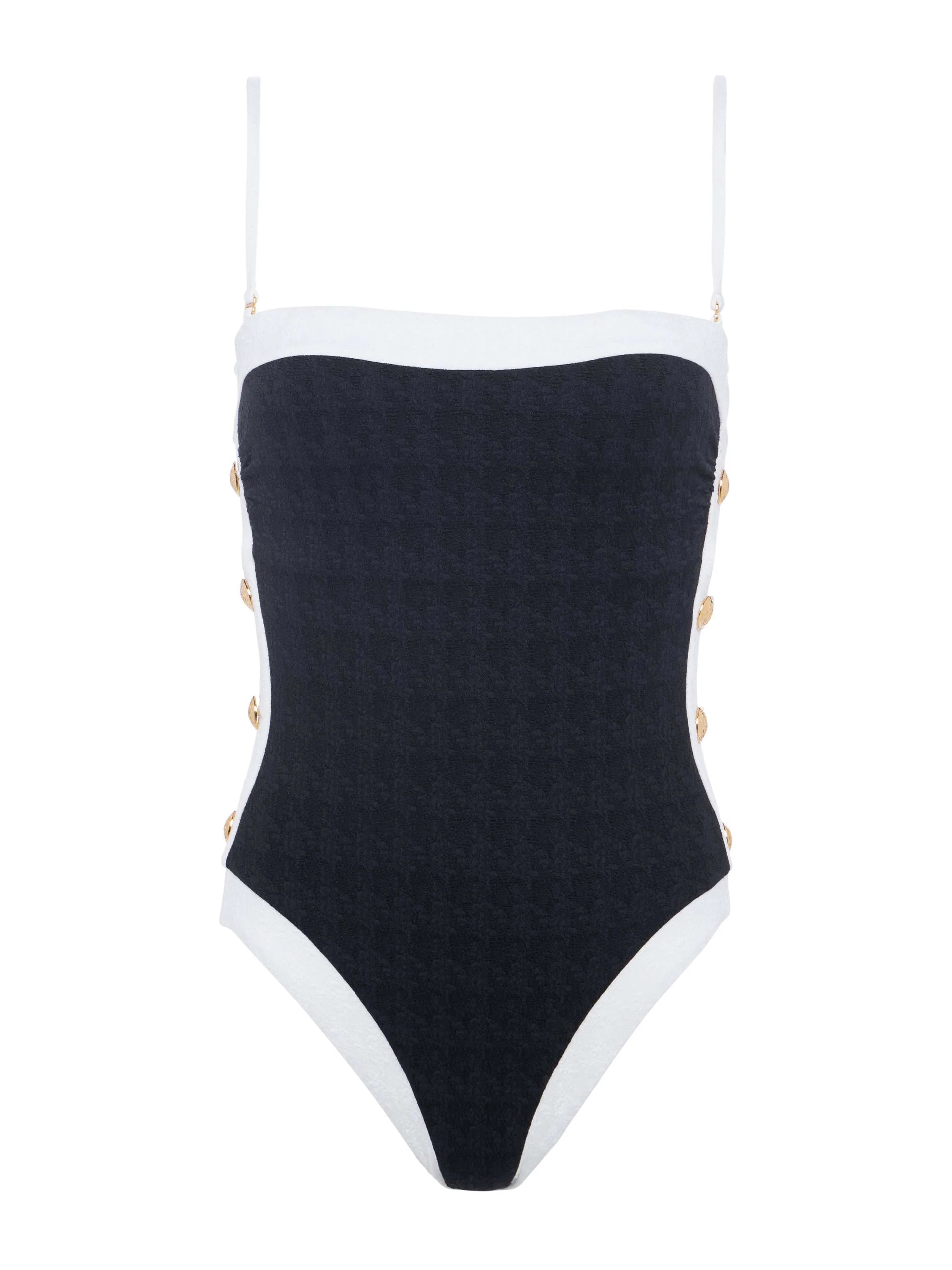 L'AGENCE - Tory Bandeau One - Piece Swimsuit - Image 16