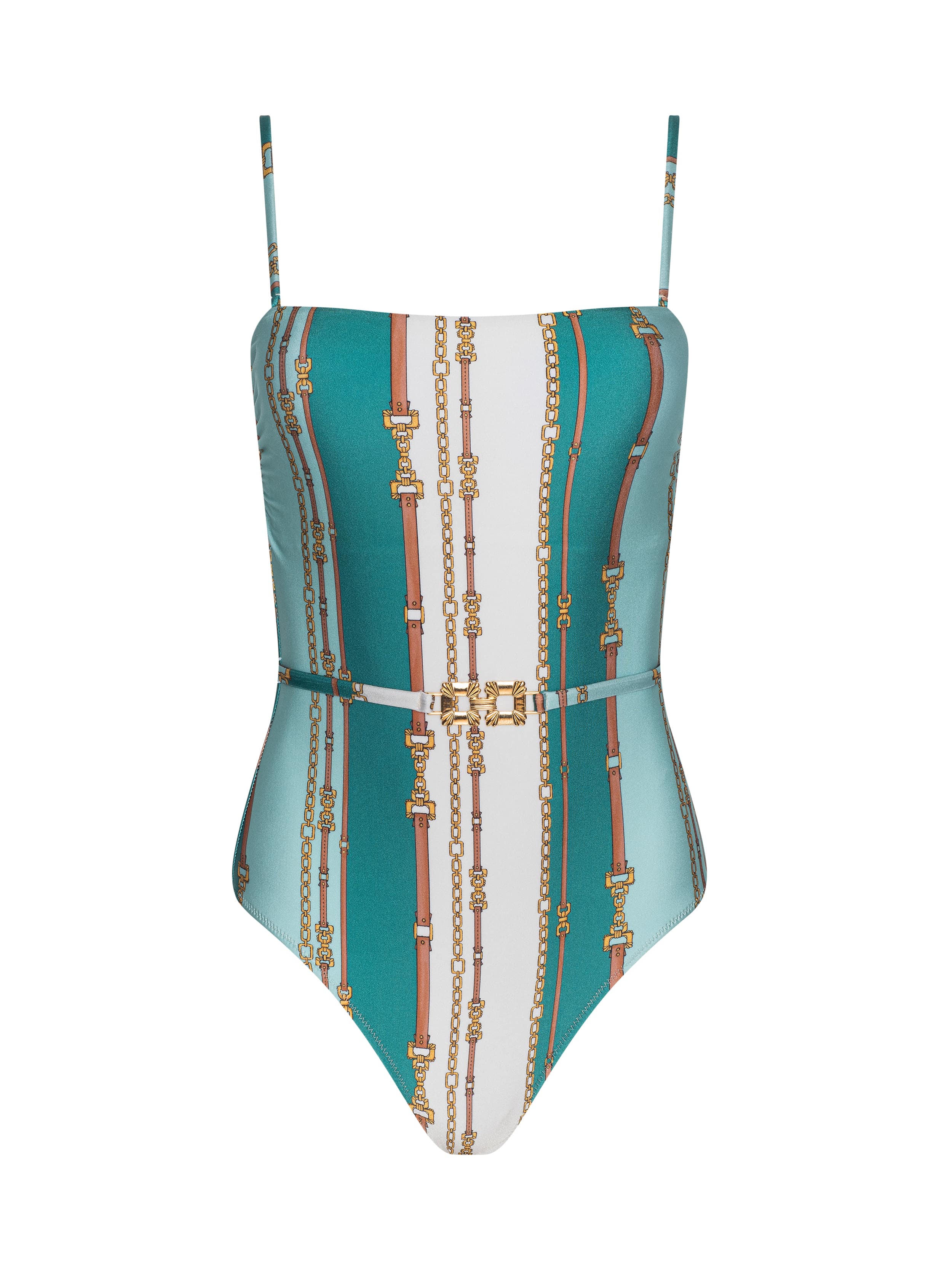 L'AGENCE - Tory Bandeau One - Piece Swimsuit - Image 6