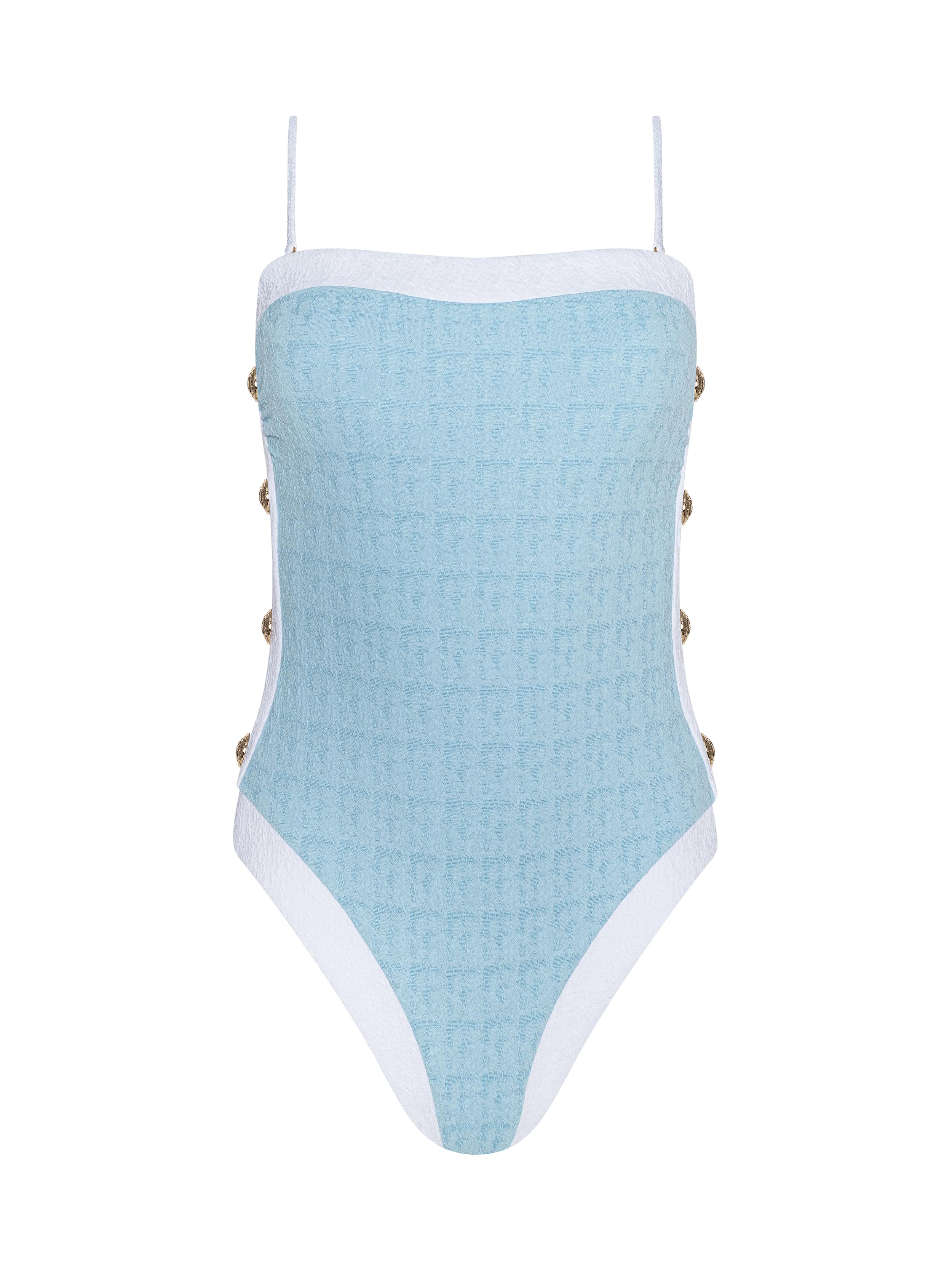 L'AGENCE - Tory Bandeau One - Piece Swimsuit - Image 7