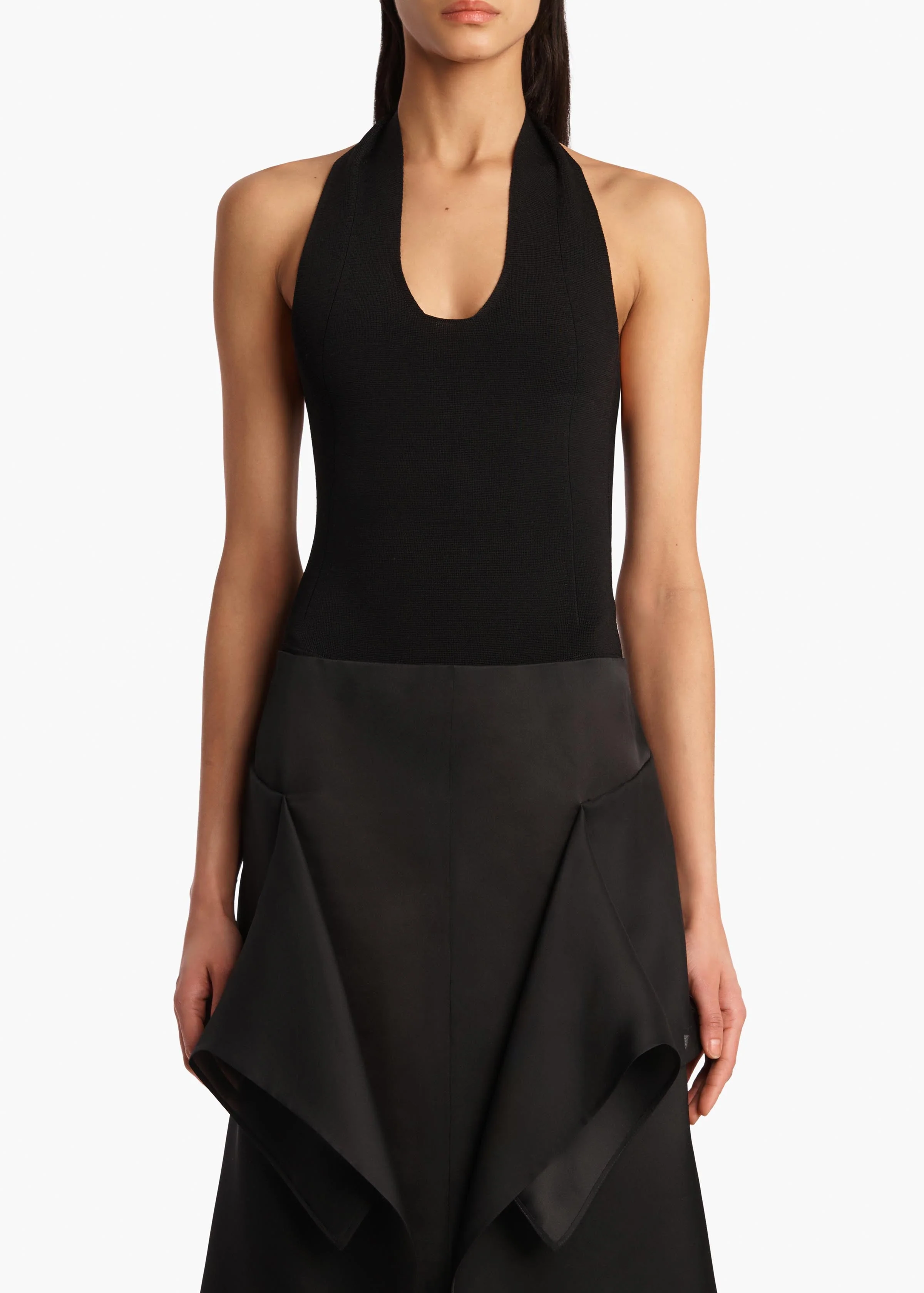 Khaite - Toto Bodysuit in Black - Image 10