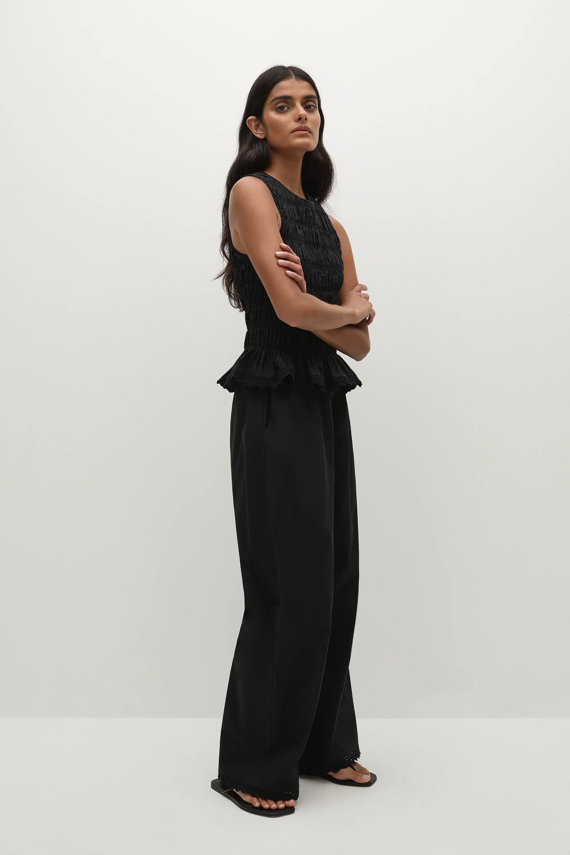 Faithfull - Tove Pant Black - Image 3