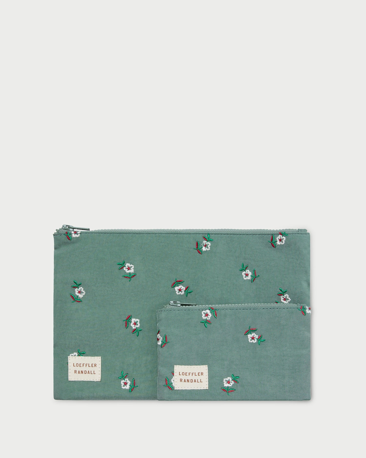 Loeffler Randall - Tracy Sage Floral Pouch Set