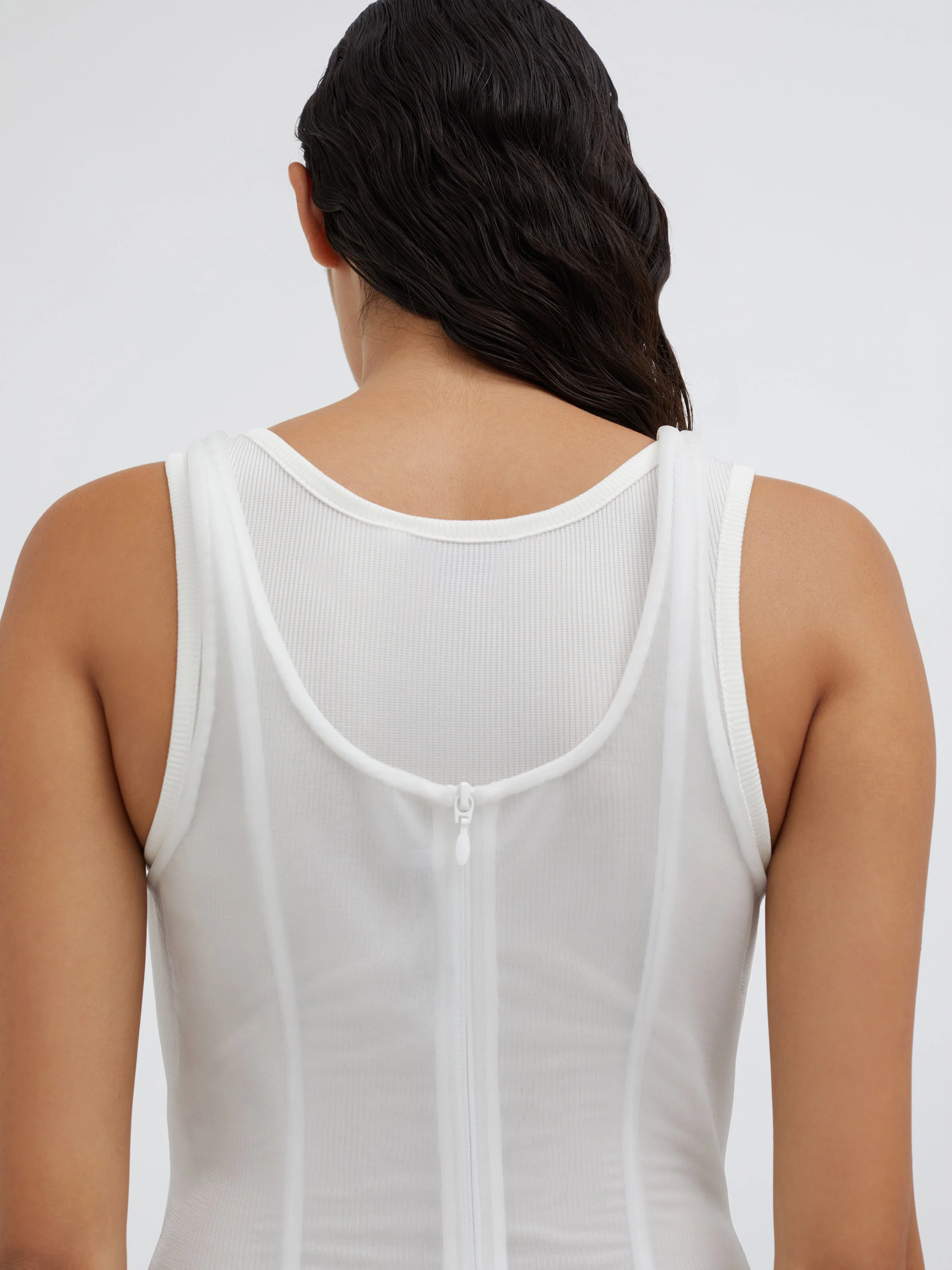 Christopher Esber - Transparency Outlined Cami - Image 6