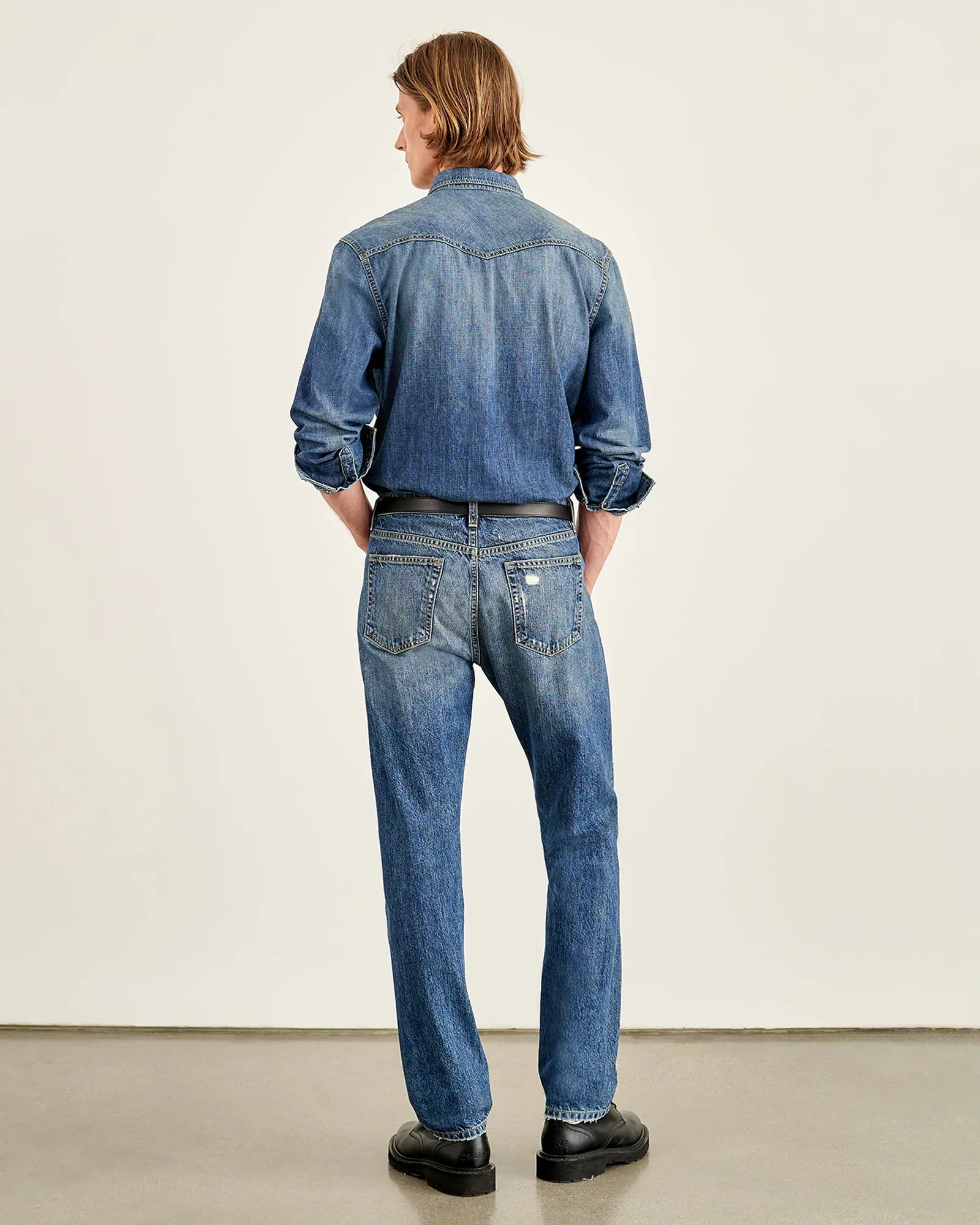 Nili Lotan - TRAVIS DENIM SHIRT - Image 4