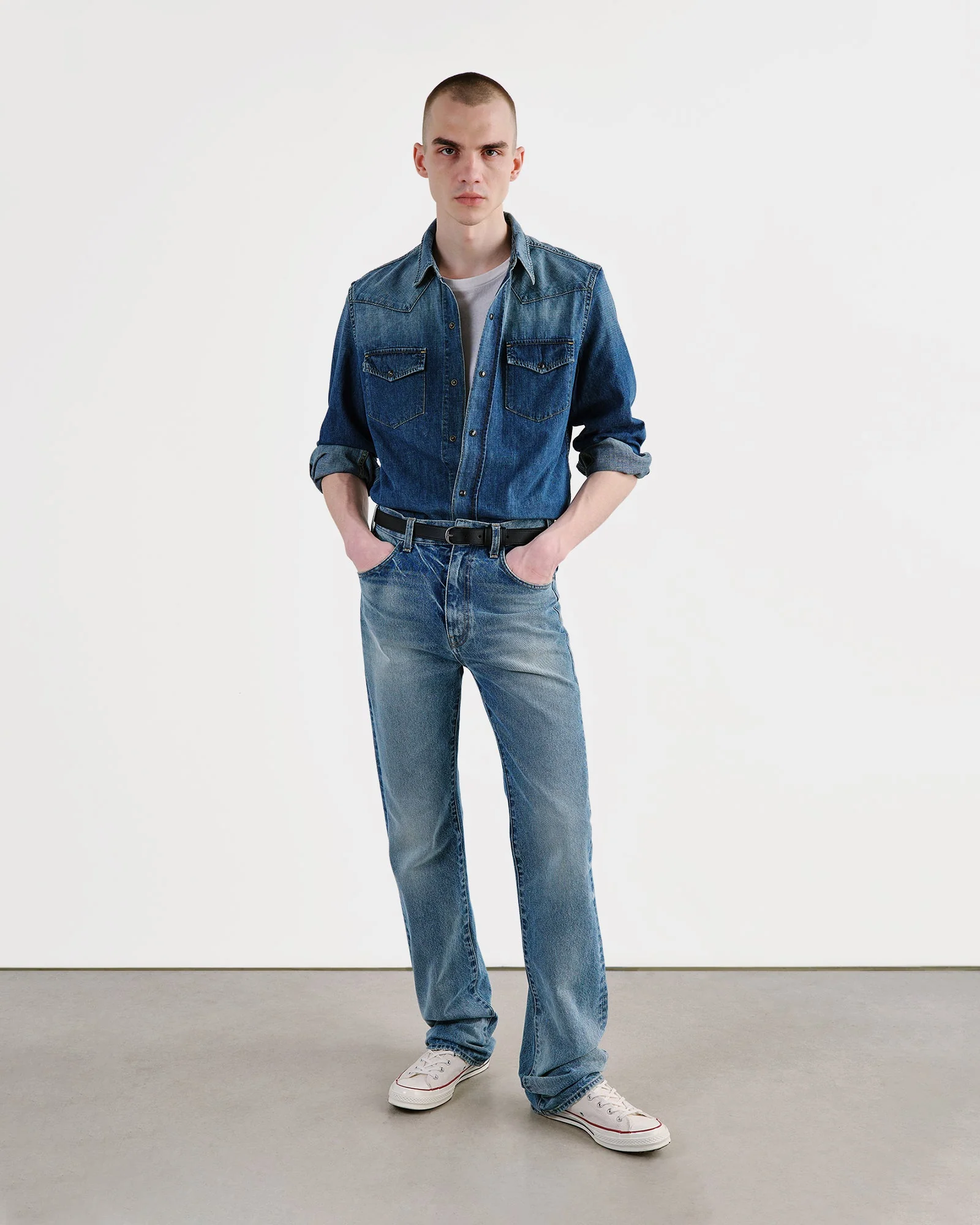 Nili Lotan - TRAVIS DENIM SHIRT - Image 8