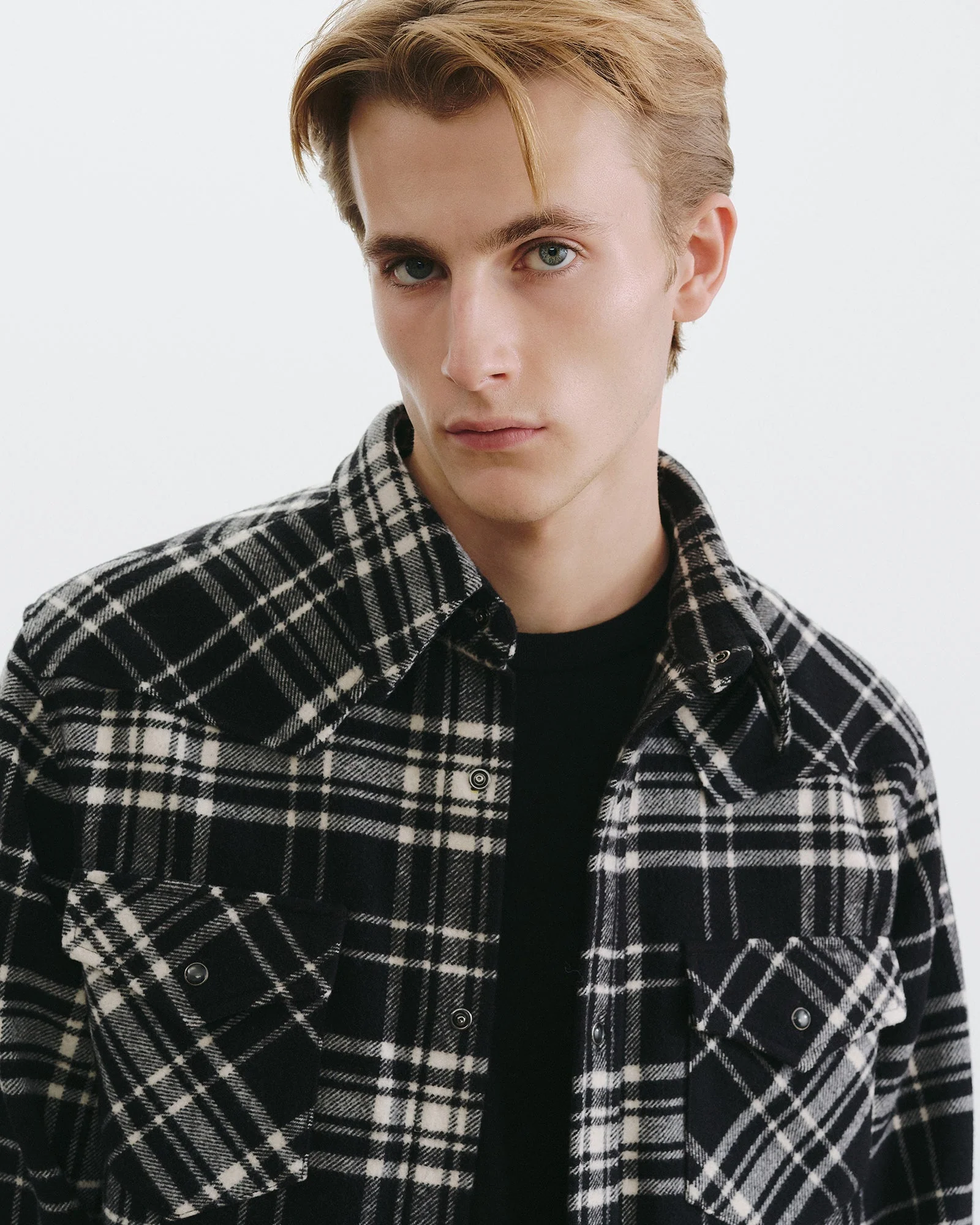 Nili Lotan - TRAVIS WOOL SHIRT JACKET - Image 3