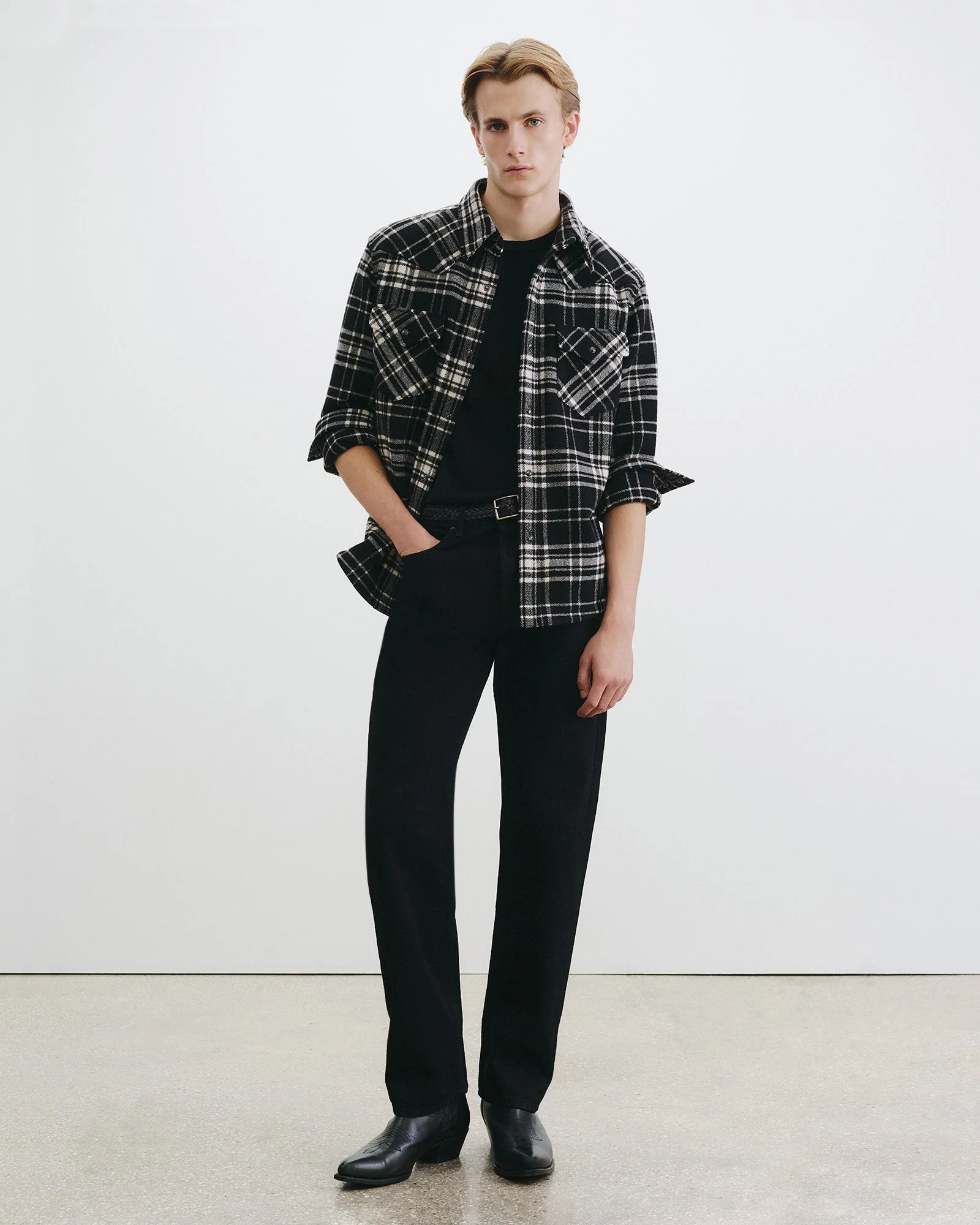 Nili Lotan - TRAVIS WOOL SHIRT JACKET - Image 6