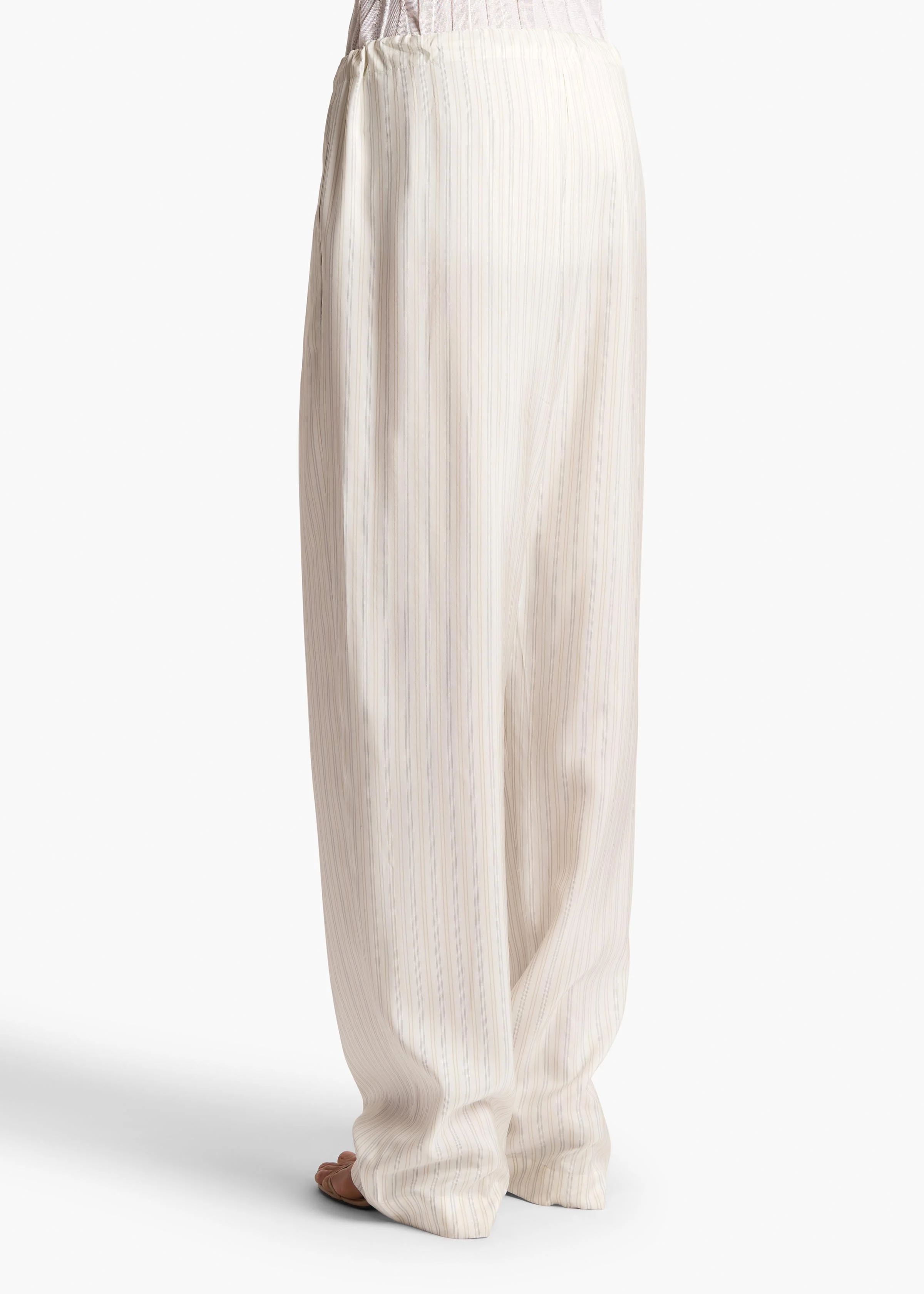 Khaite - Trenton Pant in Multicolor Stripe - Image 11