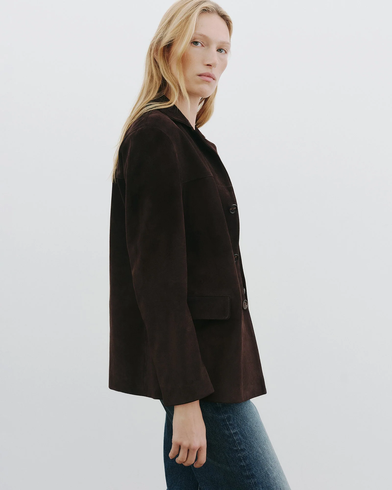 Nili Lotan - TRISTAN SUEDE JACKET - Image 5