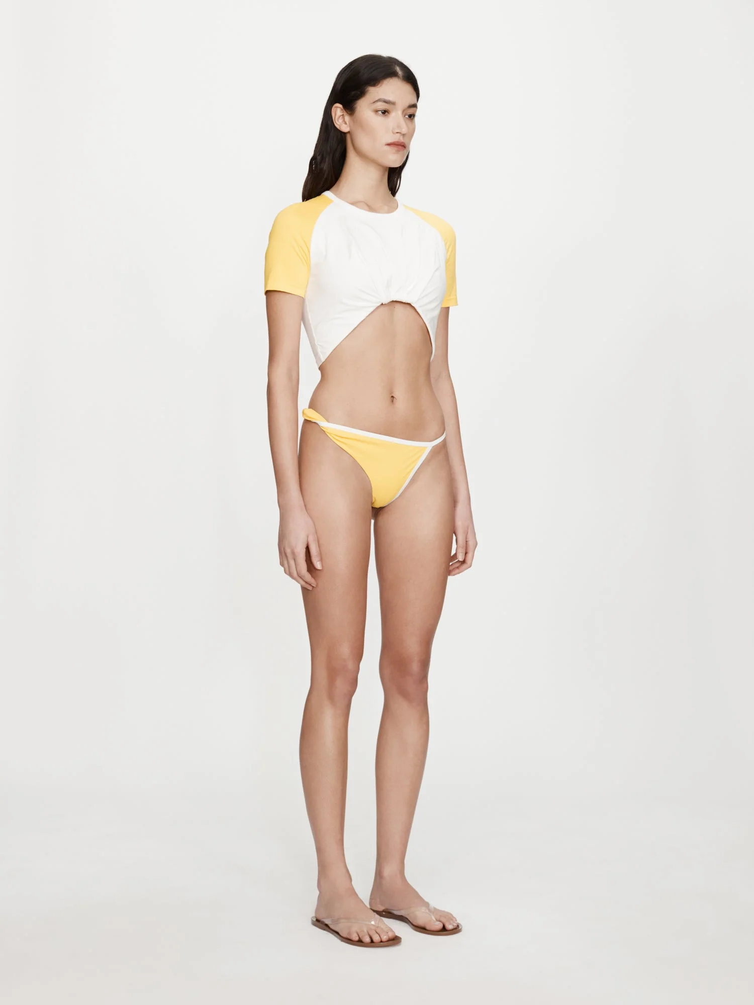 Christopher Esber - Tucked Ringer Jersey Tee - Image 4