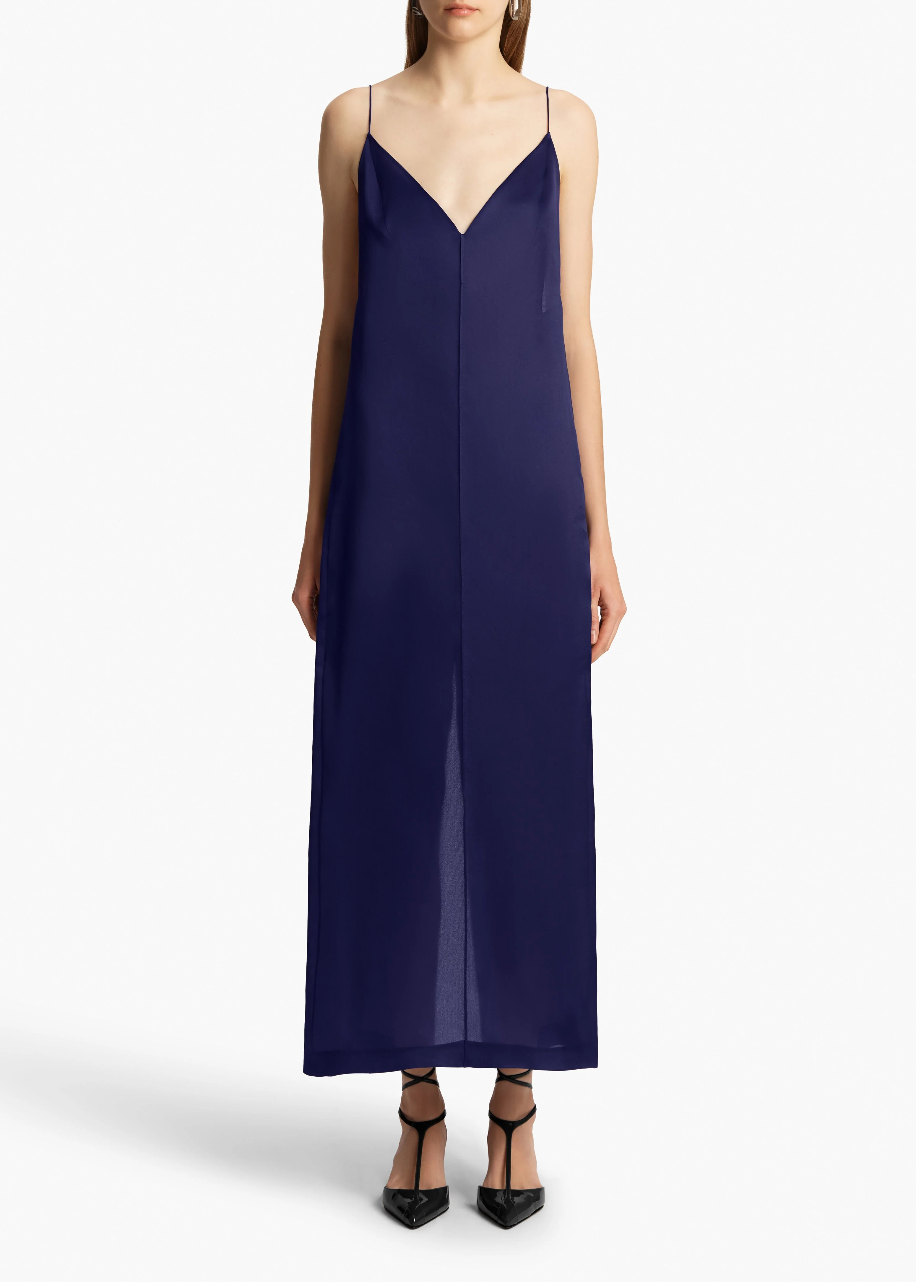 Khaite - Tulula Dress in Amethyst - Image 10