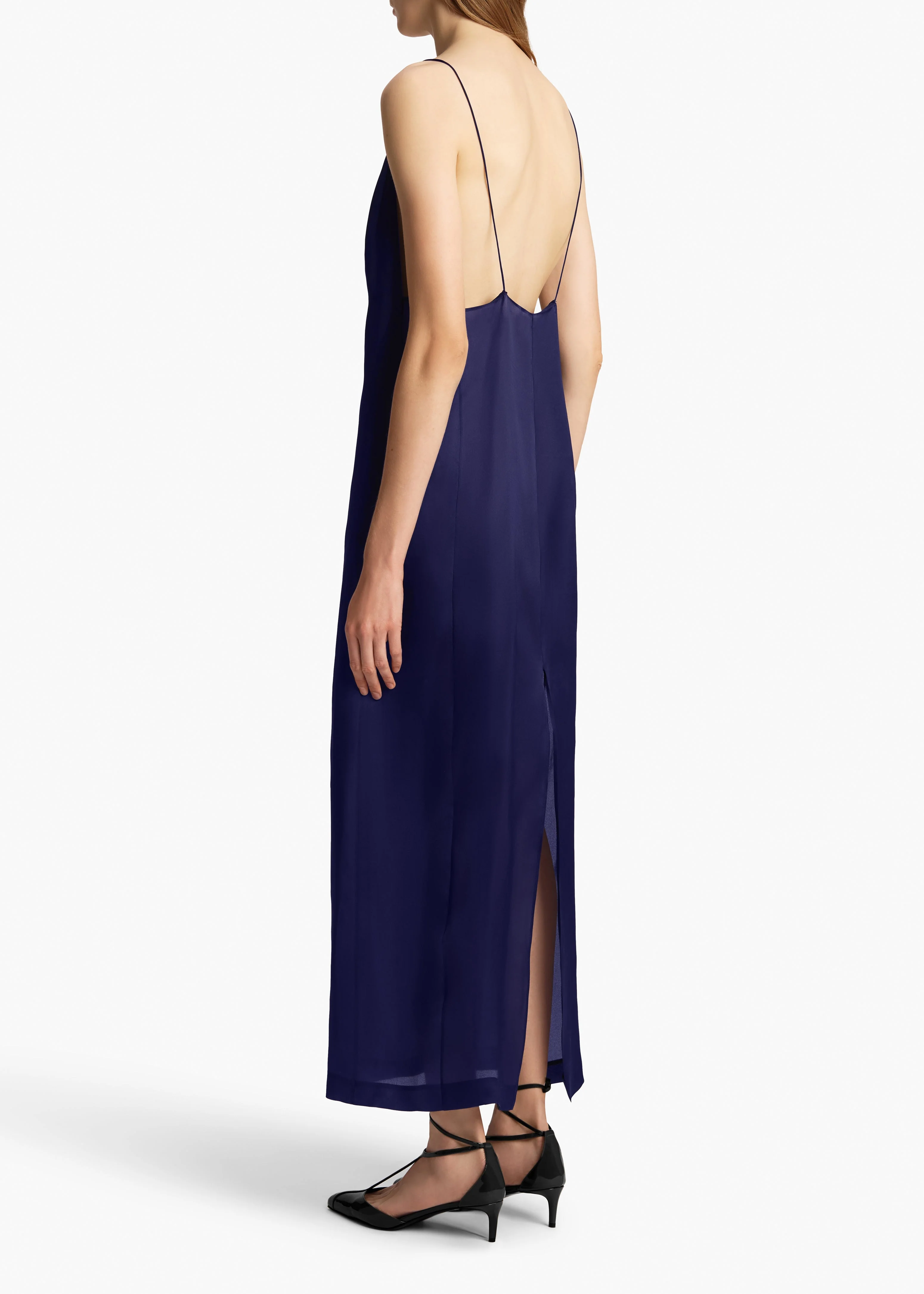 Khaite - Tulula Dress in Amethyst - Image 4