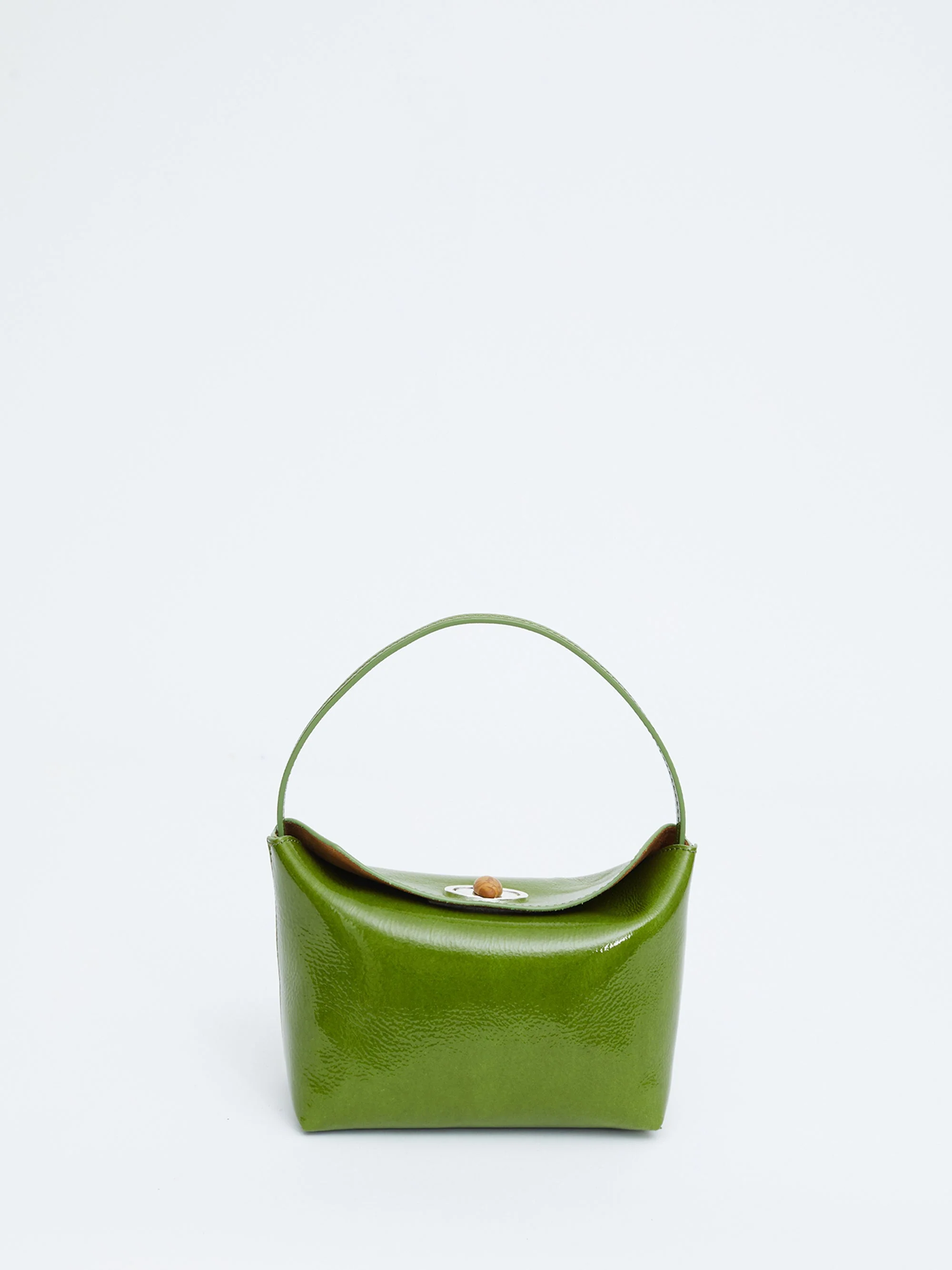 Christopher Esber - Turnlock Patent Mini Shoulder Bag