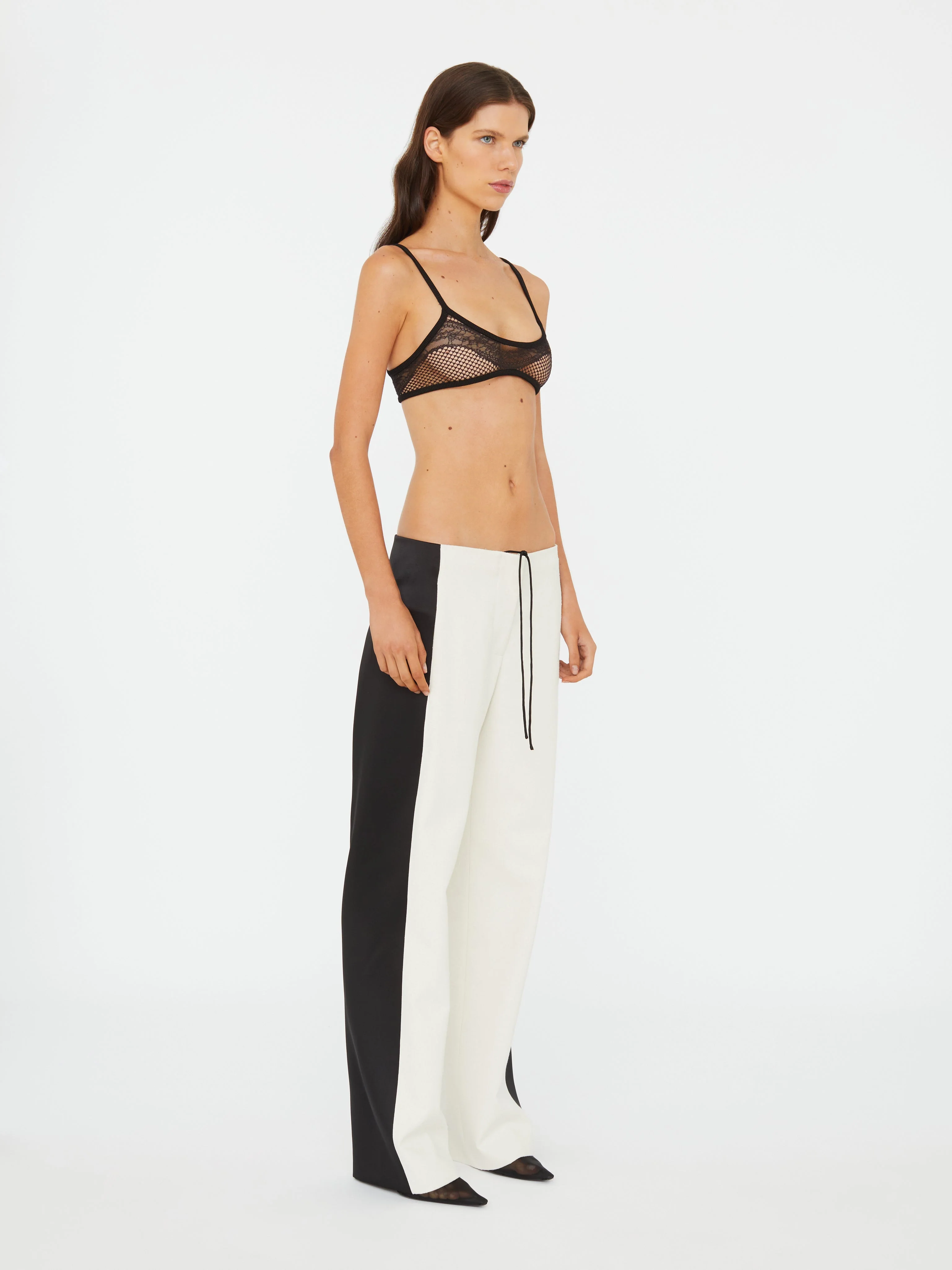 Christopher Esber - Tuxedo Contrast Silk Trouser - Image 6