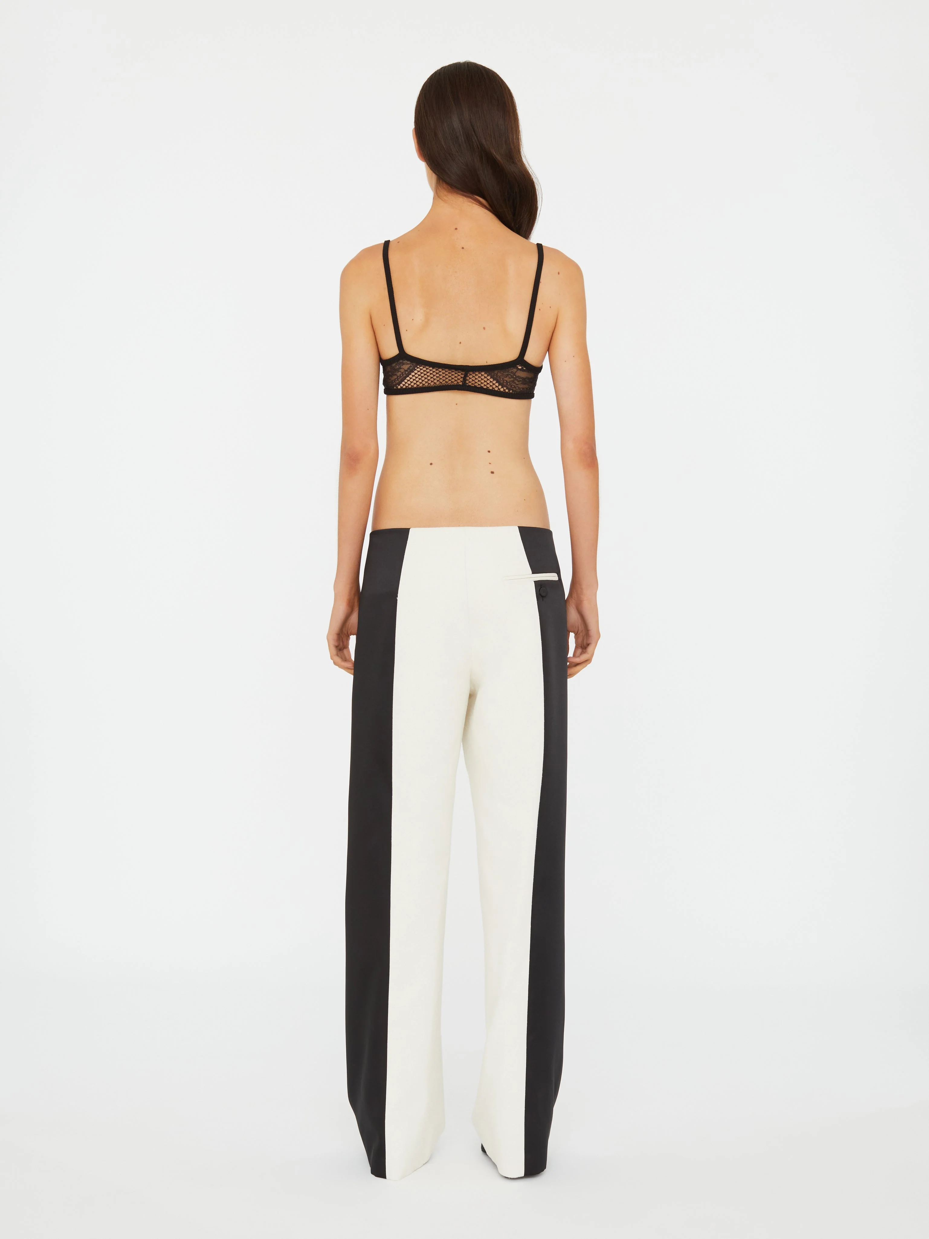 Christopher Esber - Tuxedo Contrast Silk Trouser - Image 8