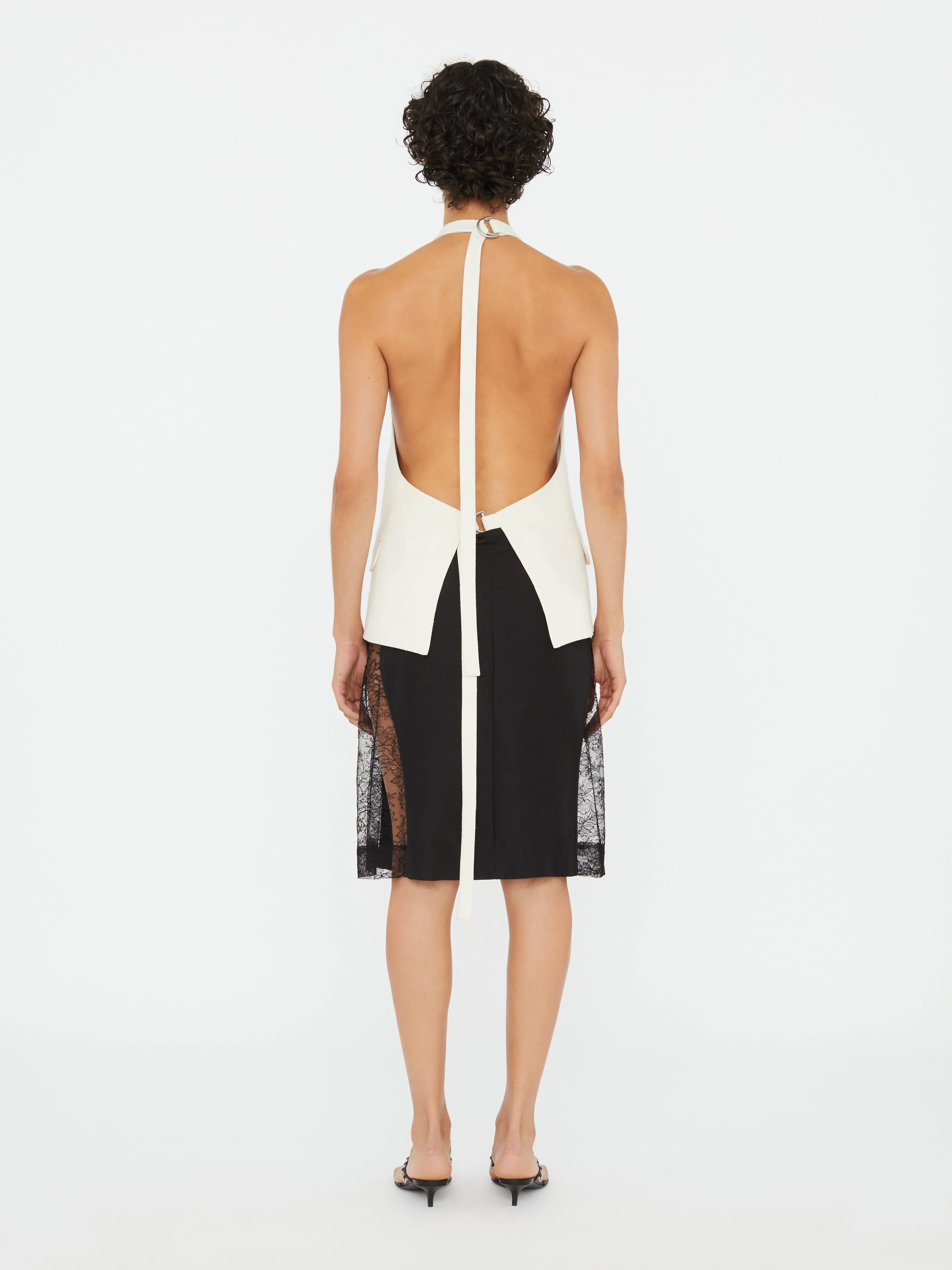 Christopher Esber - Tuxedo Contrast Silk Vest - Image 5