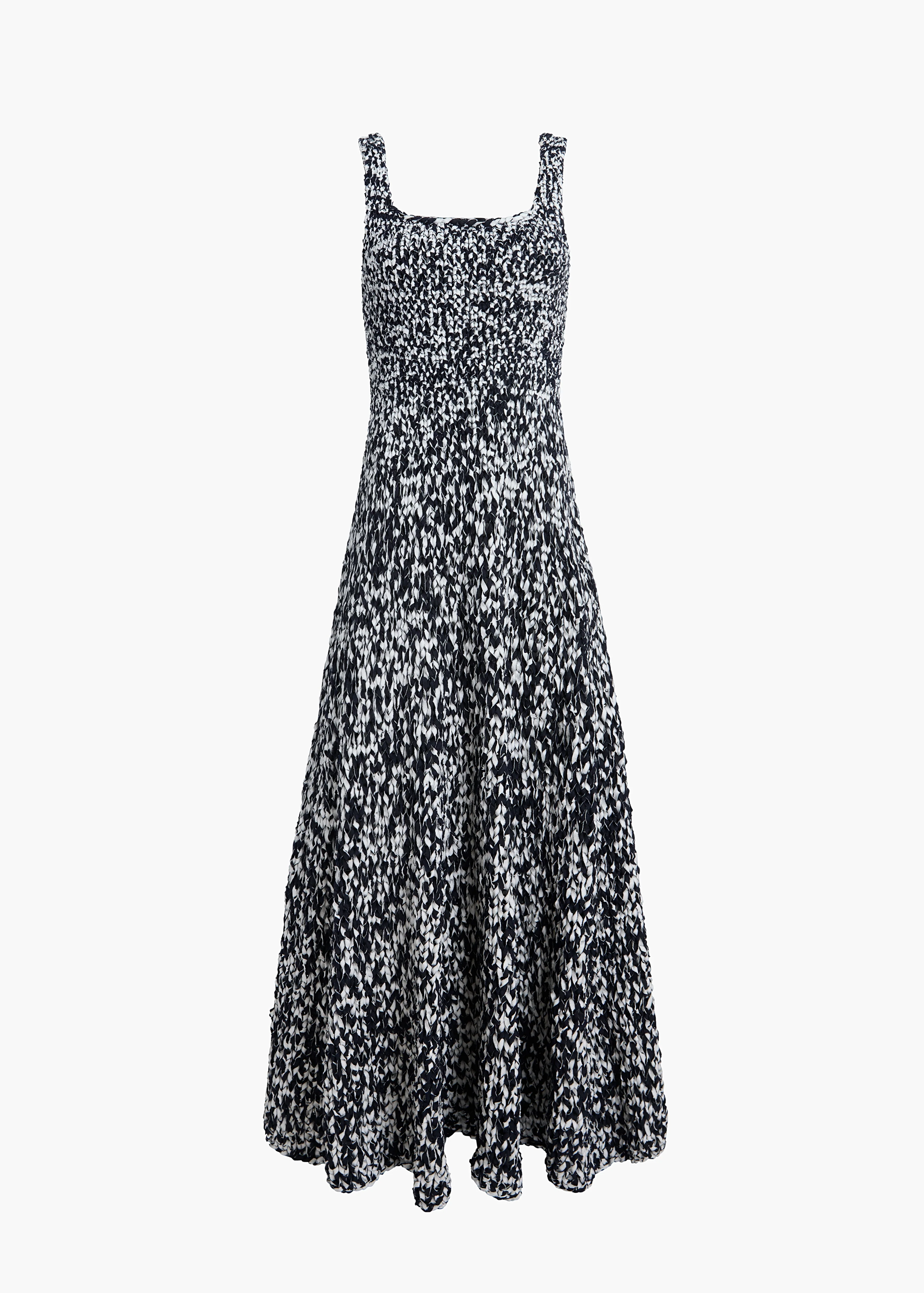 Khaite - Twigs Dress in Glaze and Midnight