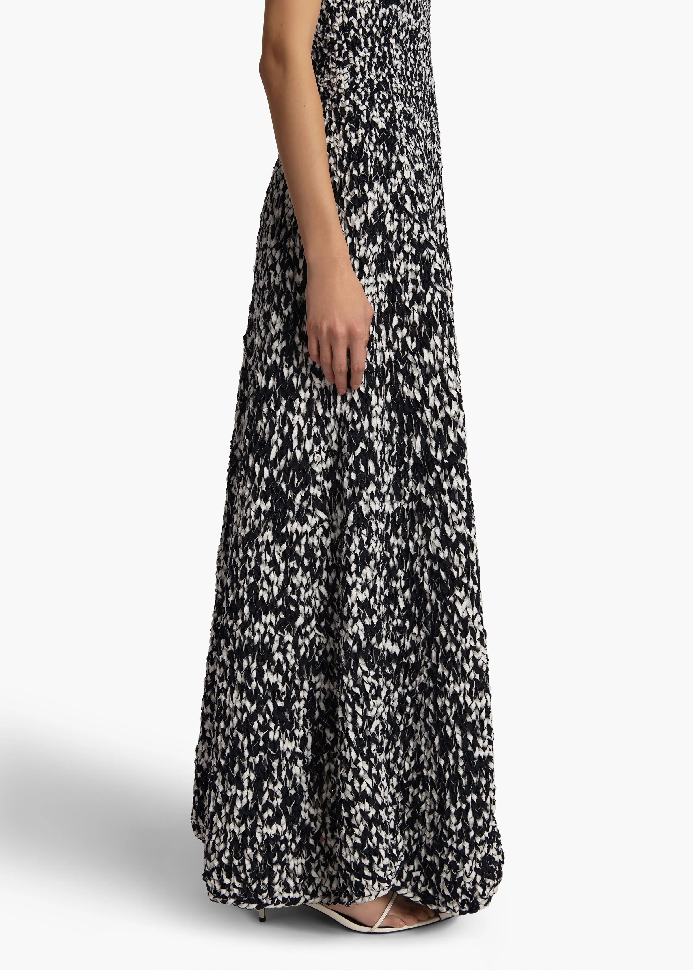 Khaite - Twigs Dress in Glaze and Midnight - Image 13