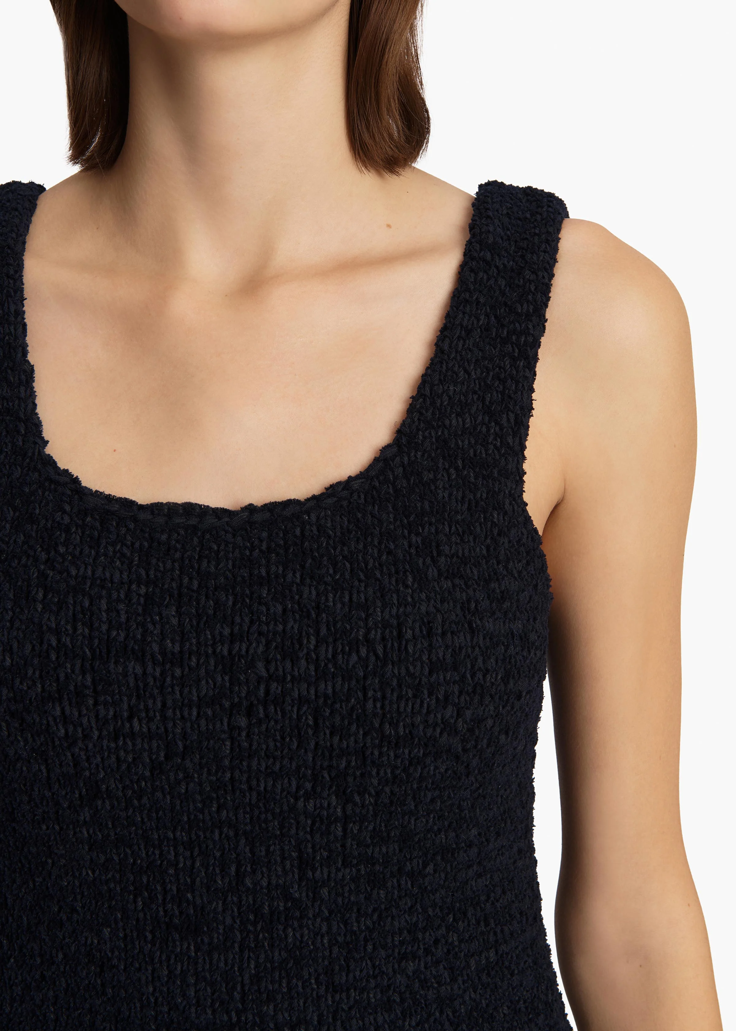 Khaite - Twigs Dress in Midnight - Image 5