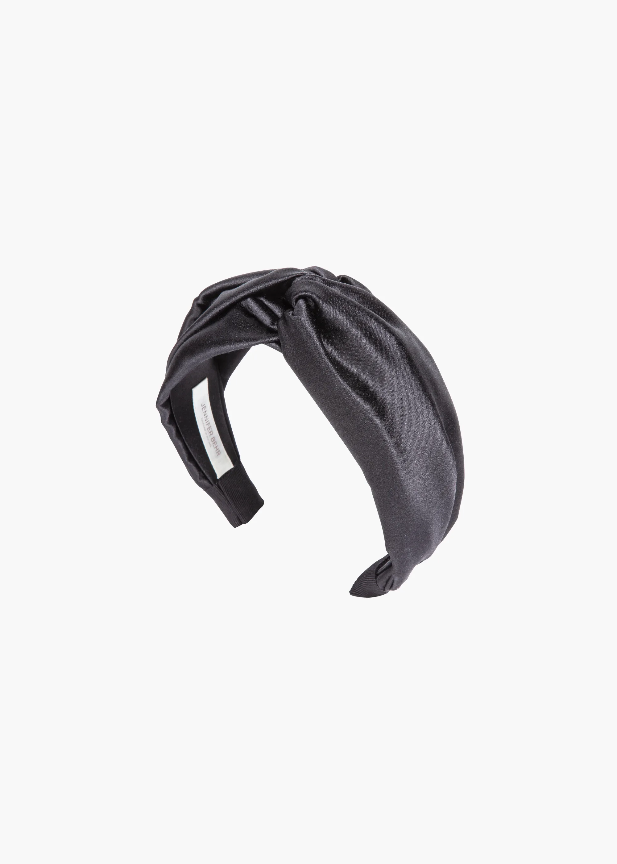 Jennifer Behr - Twist Headband in Silk Satin