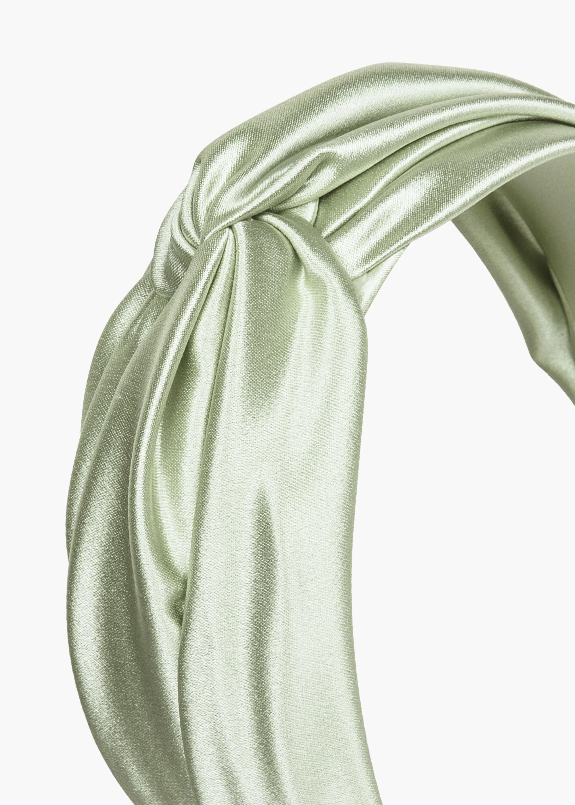 Jennifer Behr - Twist Headband in Silk Satin - Image 3