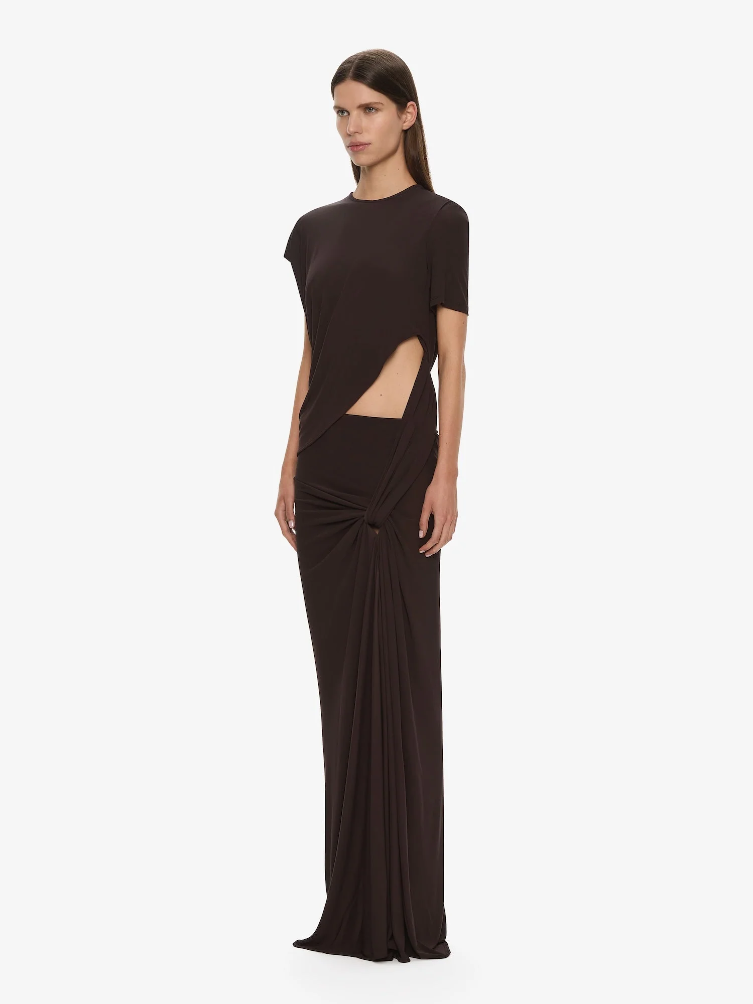 Christopher Esber - Twisted Lever Tee Dress - Image 2