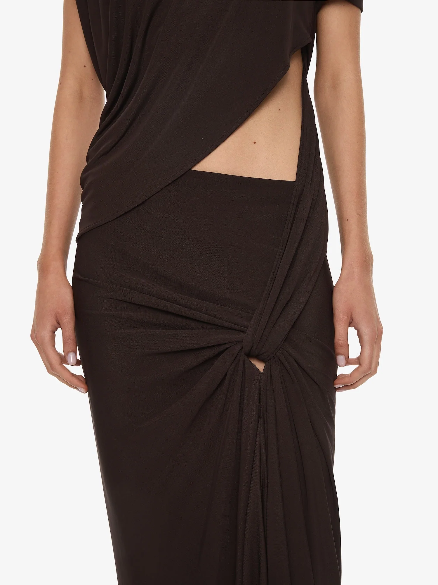 Christopher Esber - Twisted Lever Tee Dress - Image 6