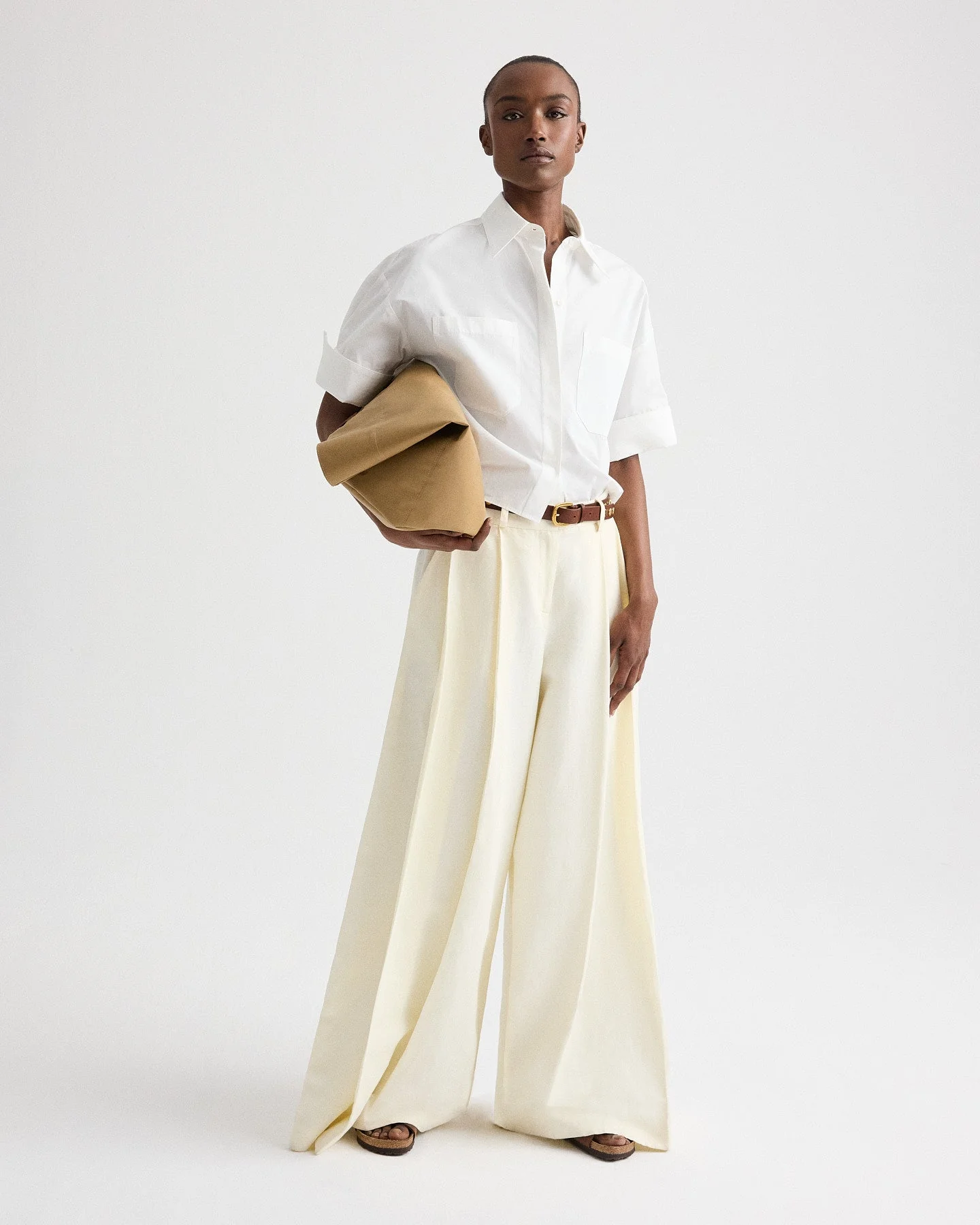 TWP - Crosby St. Pant in Cotton Linen Suiting