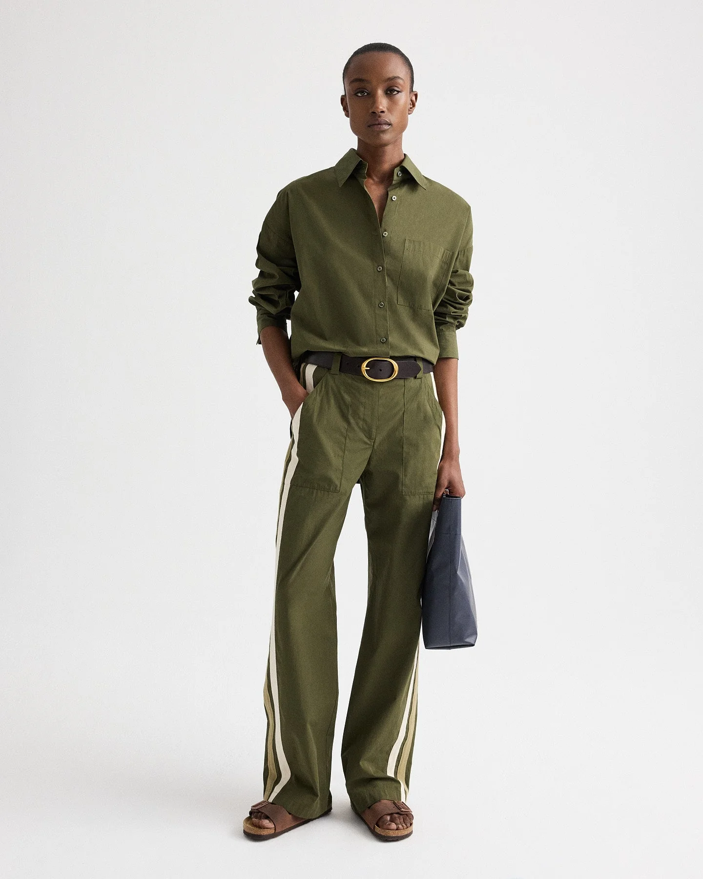 TWP - Isabelle Pant in Vintage Washed Poplin