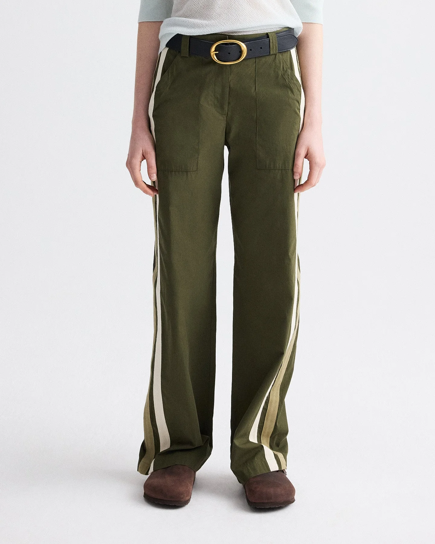 TWP - Isabelle Pant in Vintage Washed Poplin - Image 4