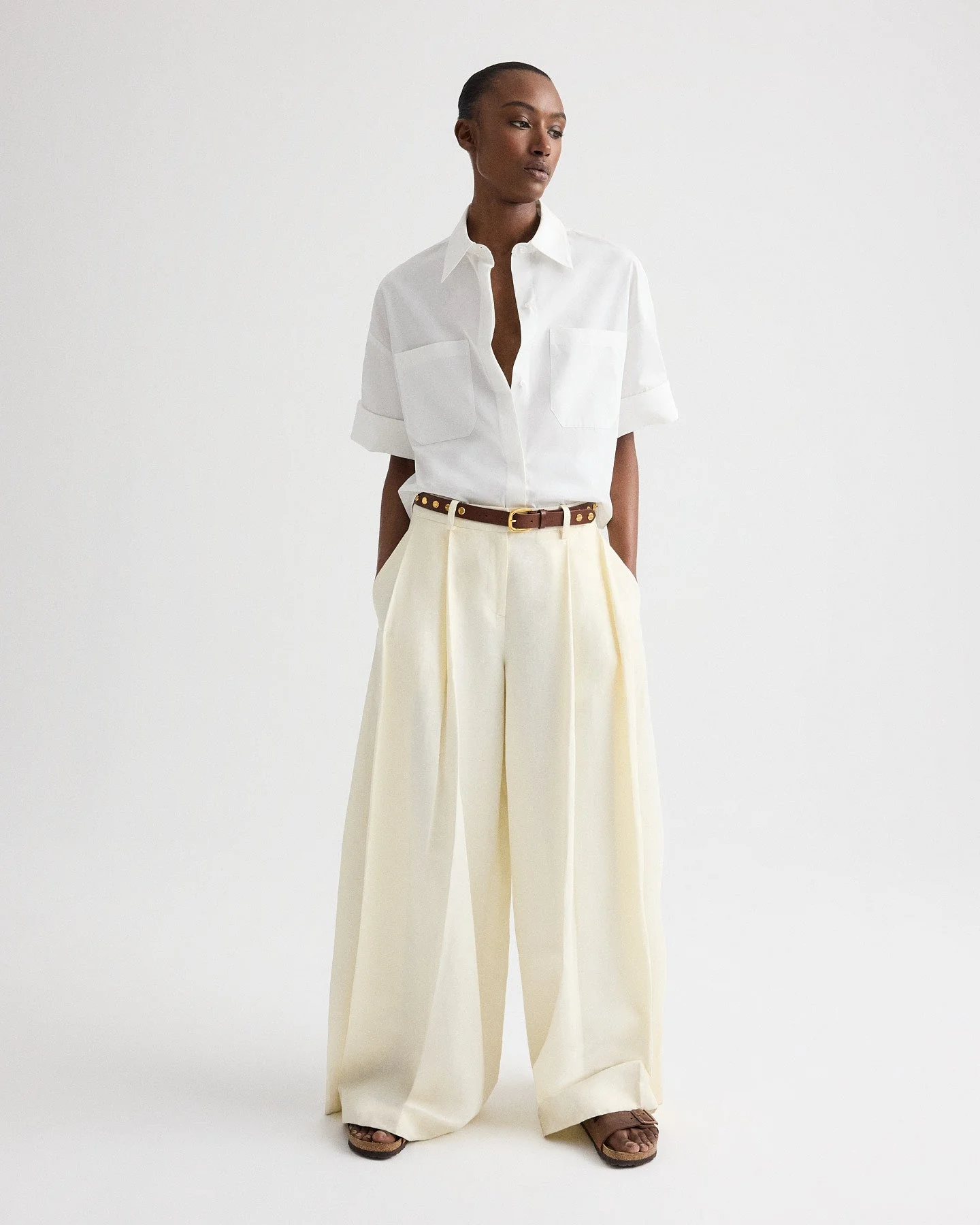 TWP - My Newest Mistake Shirt in Cotton Shirting - Image 3