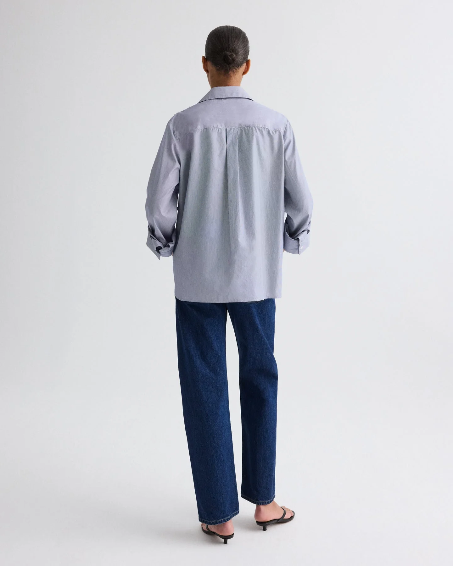 TWP - Next Morning Shirt with Crystals in Baroness Stripe - Image 5