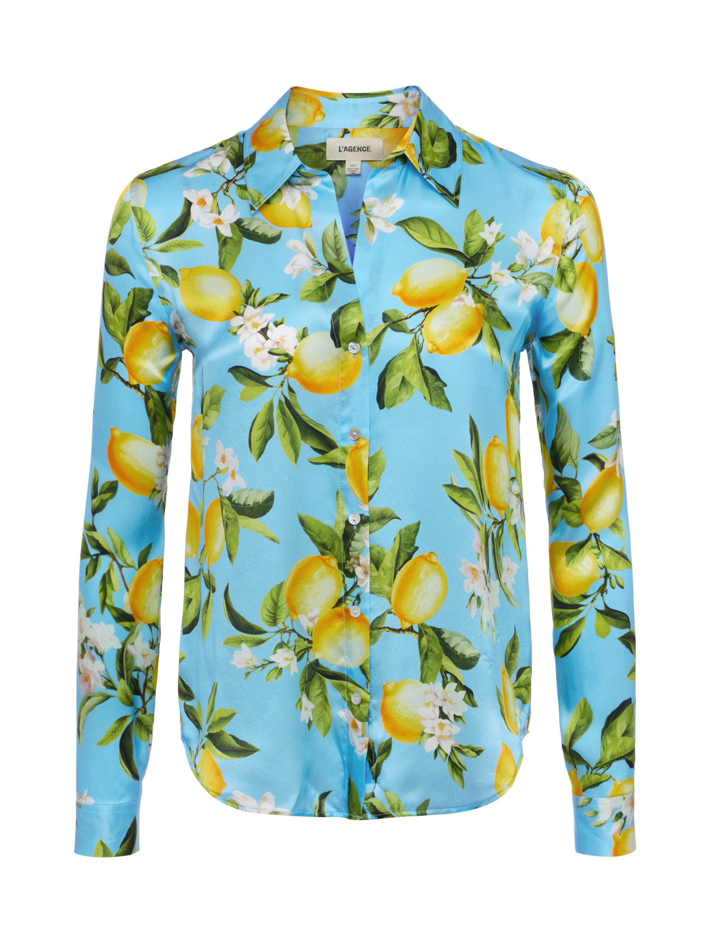 L'AGENCE - Tyler Silk Blouse - Image 7
