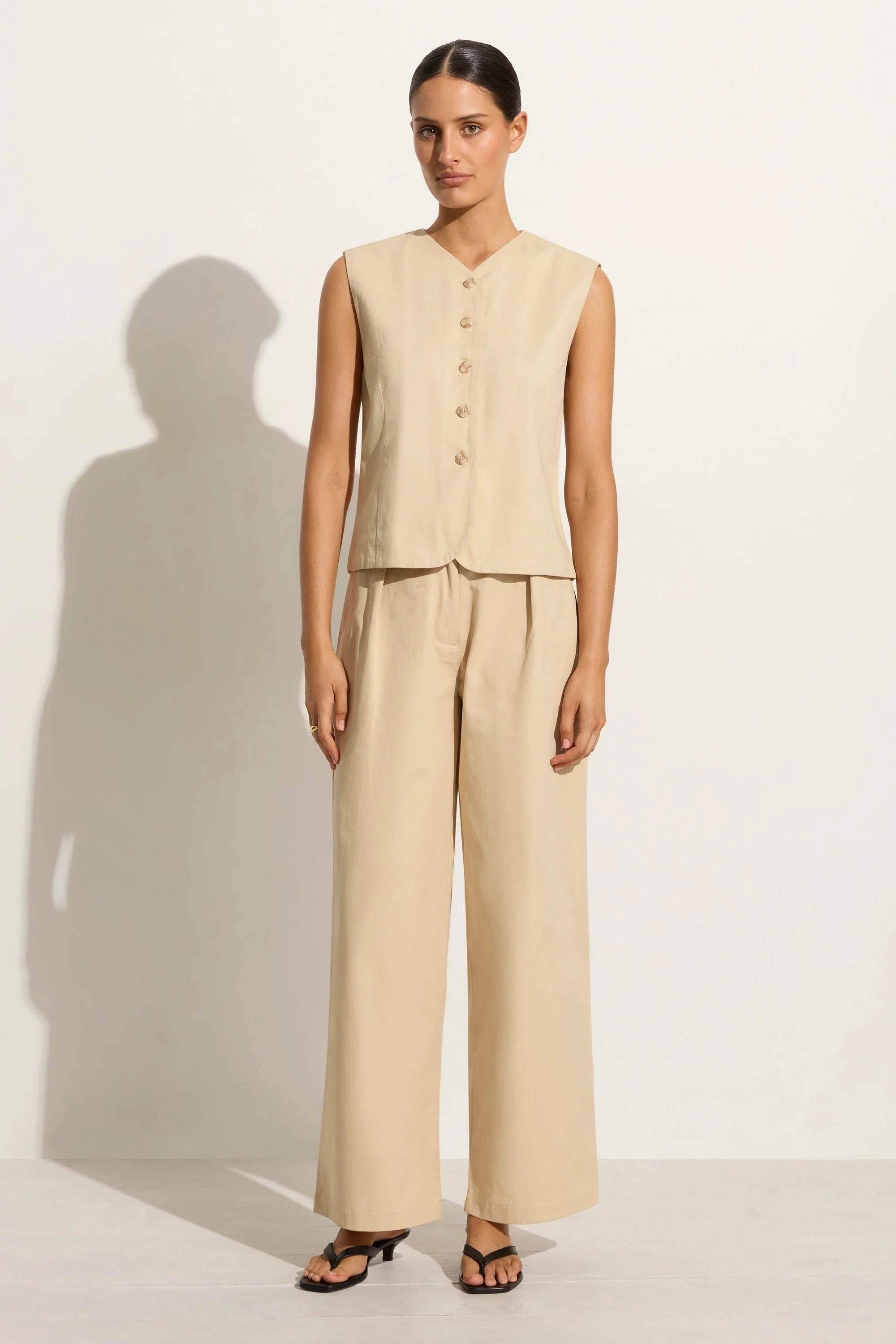 Faithfull - Udine Pant Bleached Sand - Final Sale